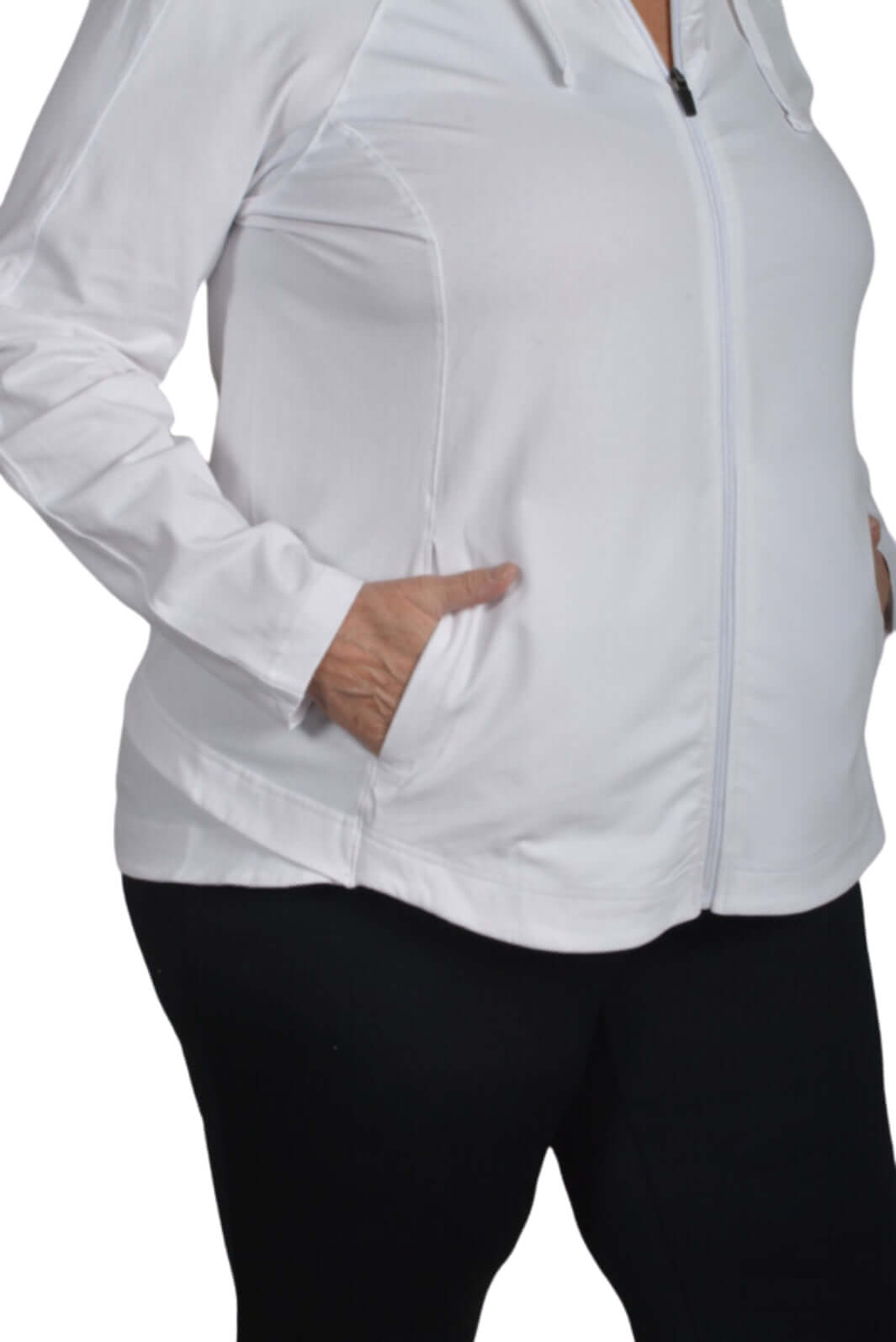 Chandail à Capuchon Iris Taille Plus de Sportive Plus