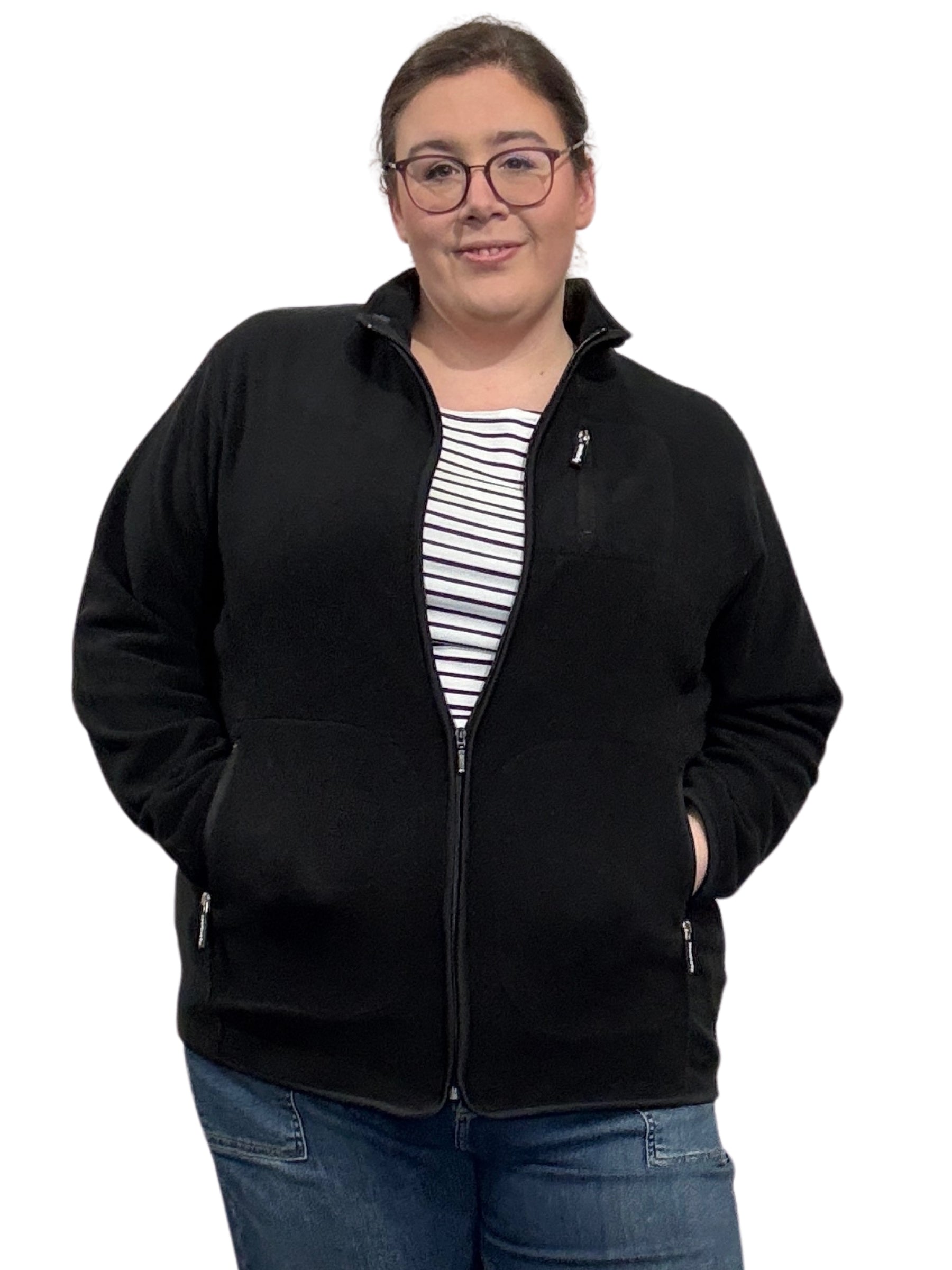 Lisbon II Plus Size Jacket - Black