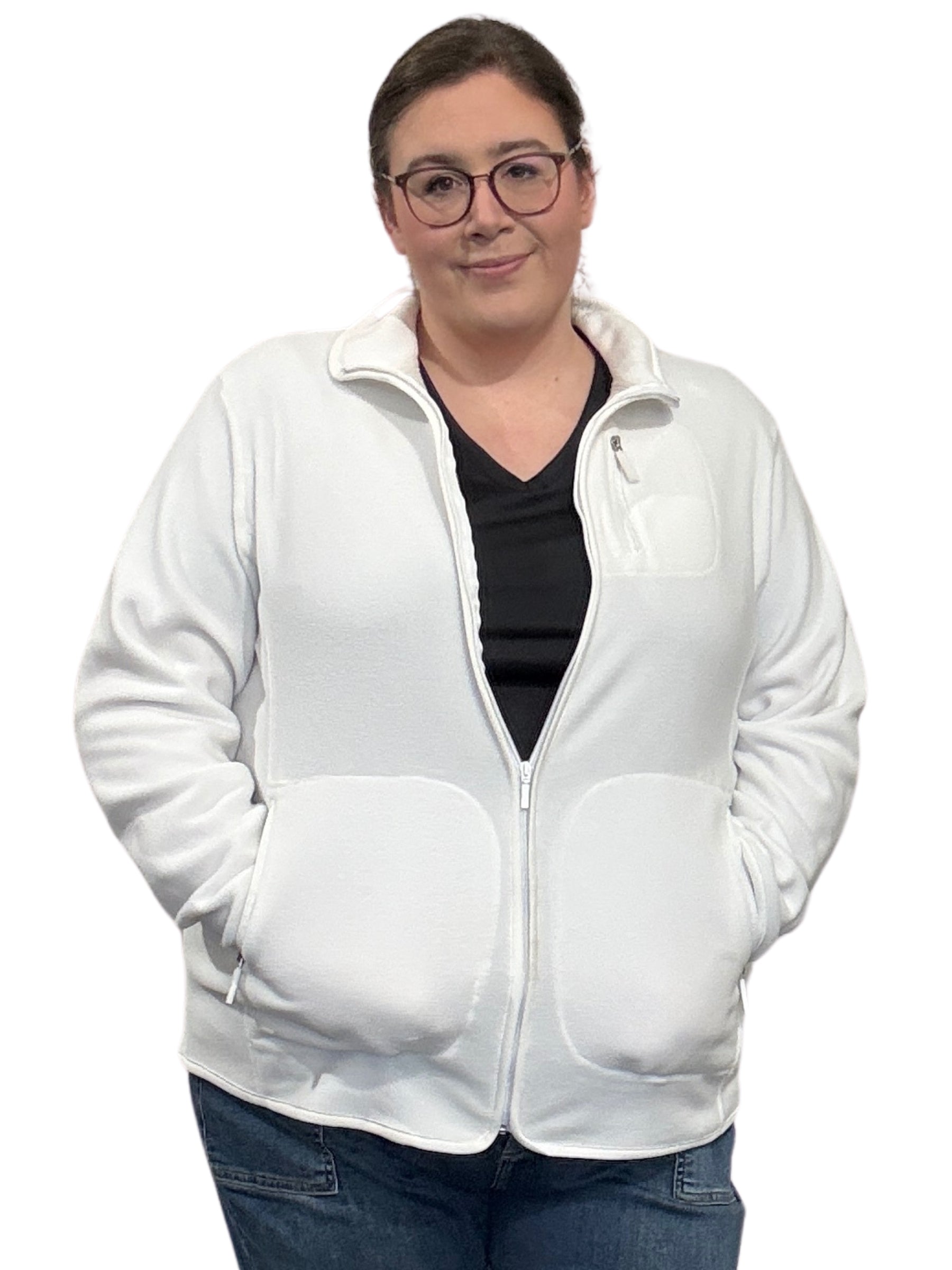 Veste Lisbonne II Taille Plus - Egret