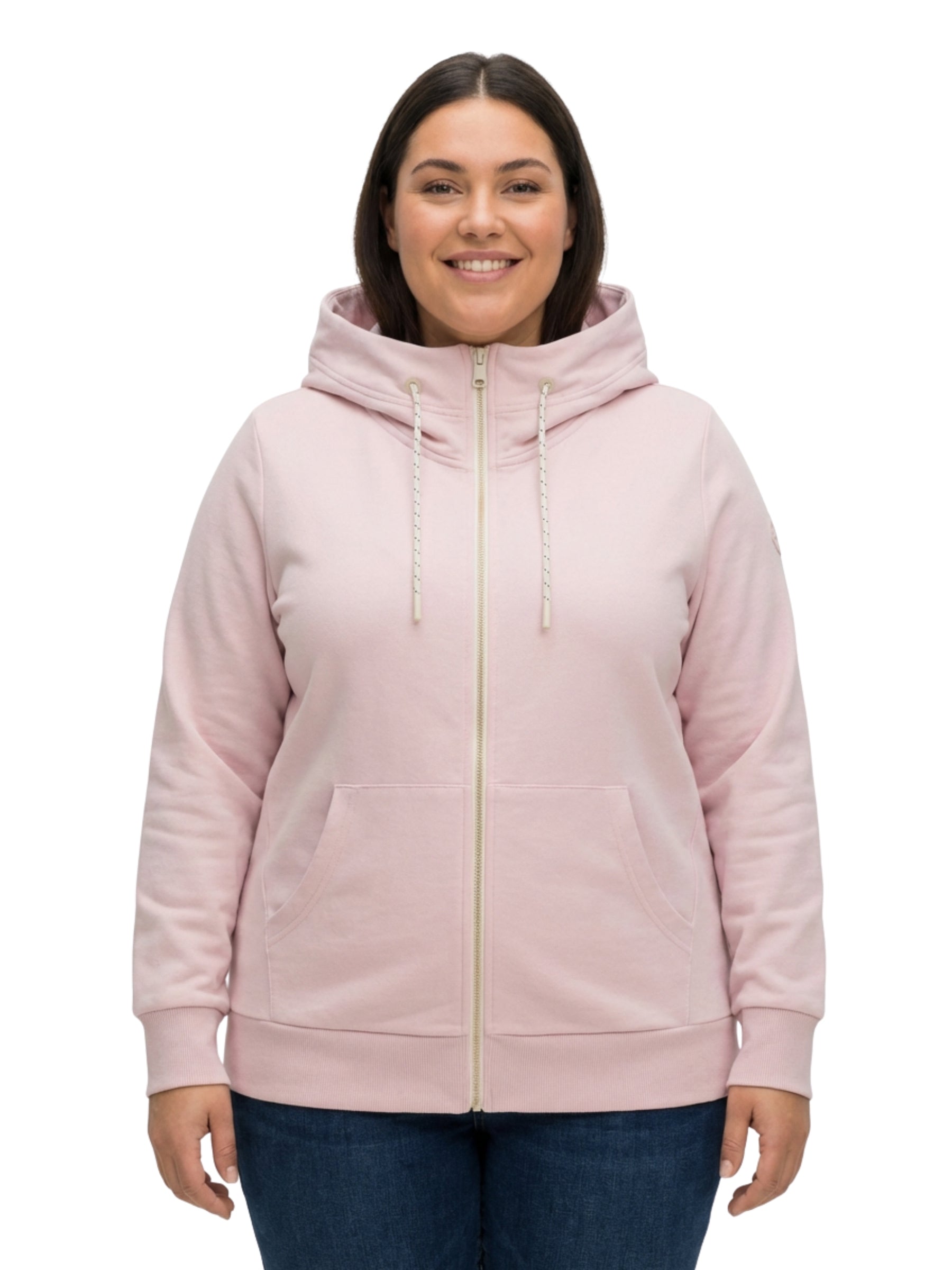 Neskia Plus Size Jacket - Marshmallow