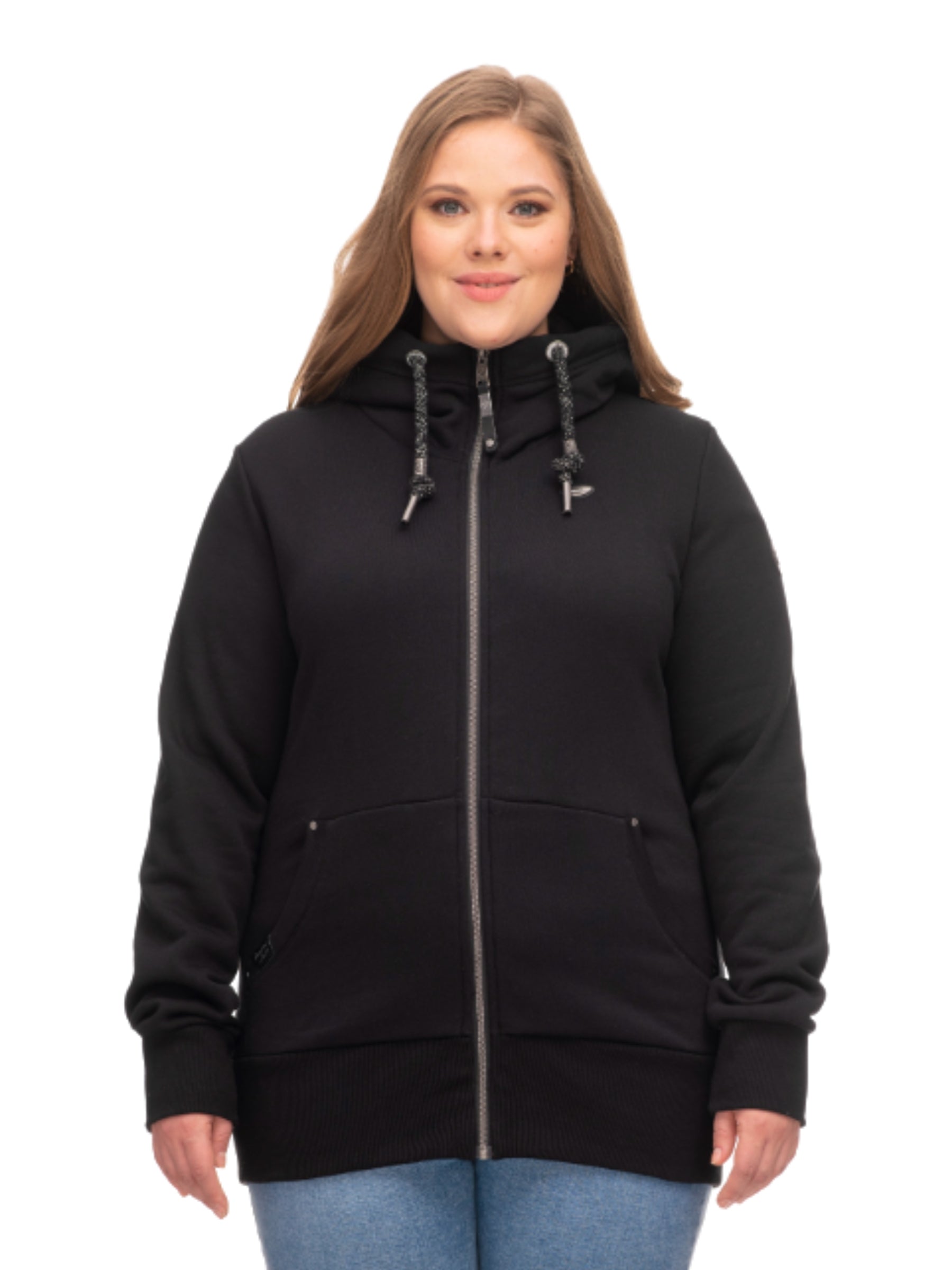 Neska Plus Size Jacket - Black