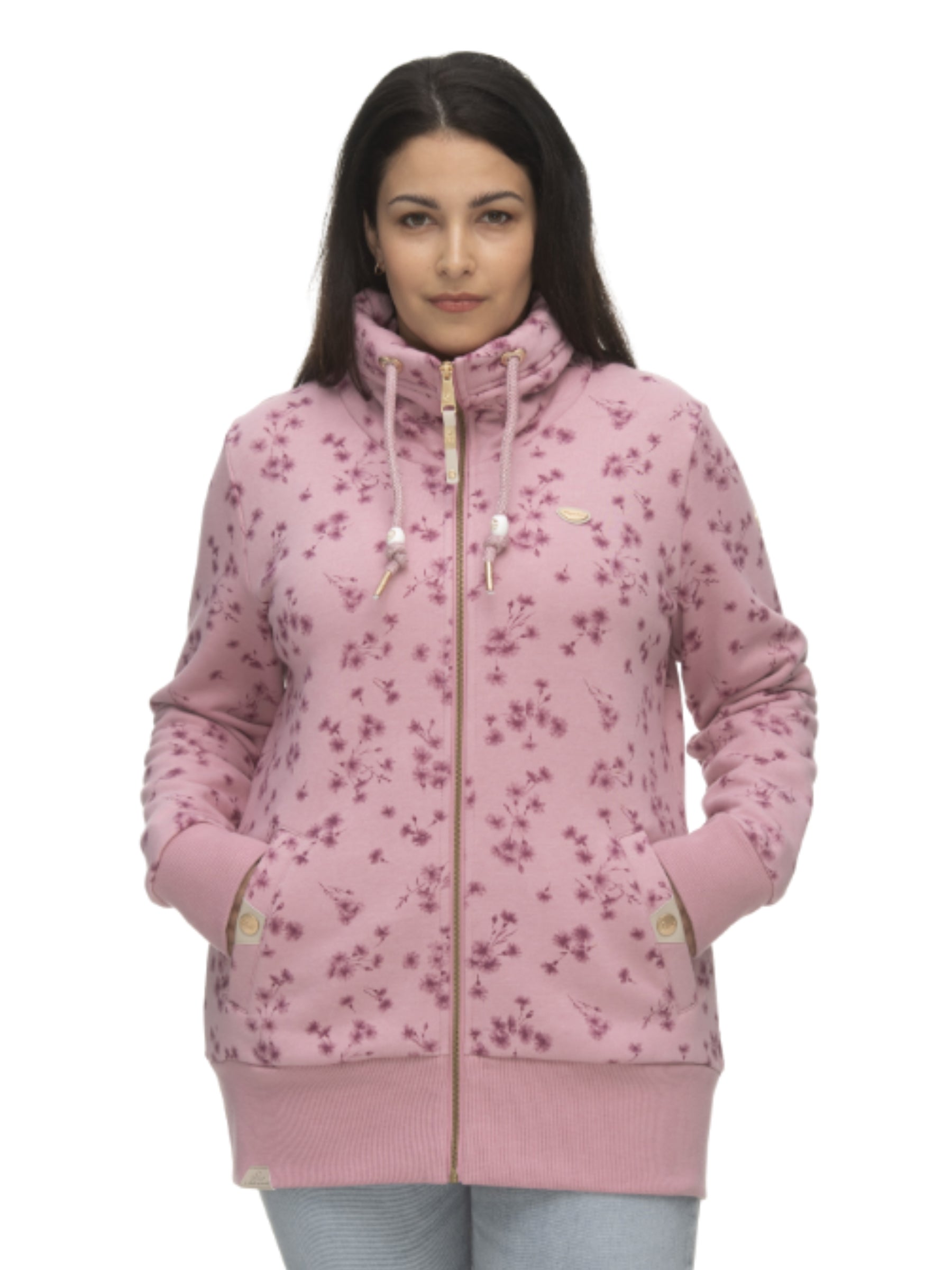 Veste Rylie Bluete Taille Plus - Dusty Pink