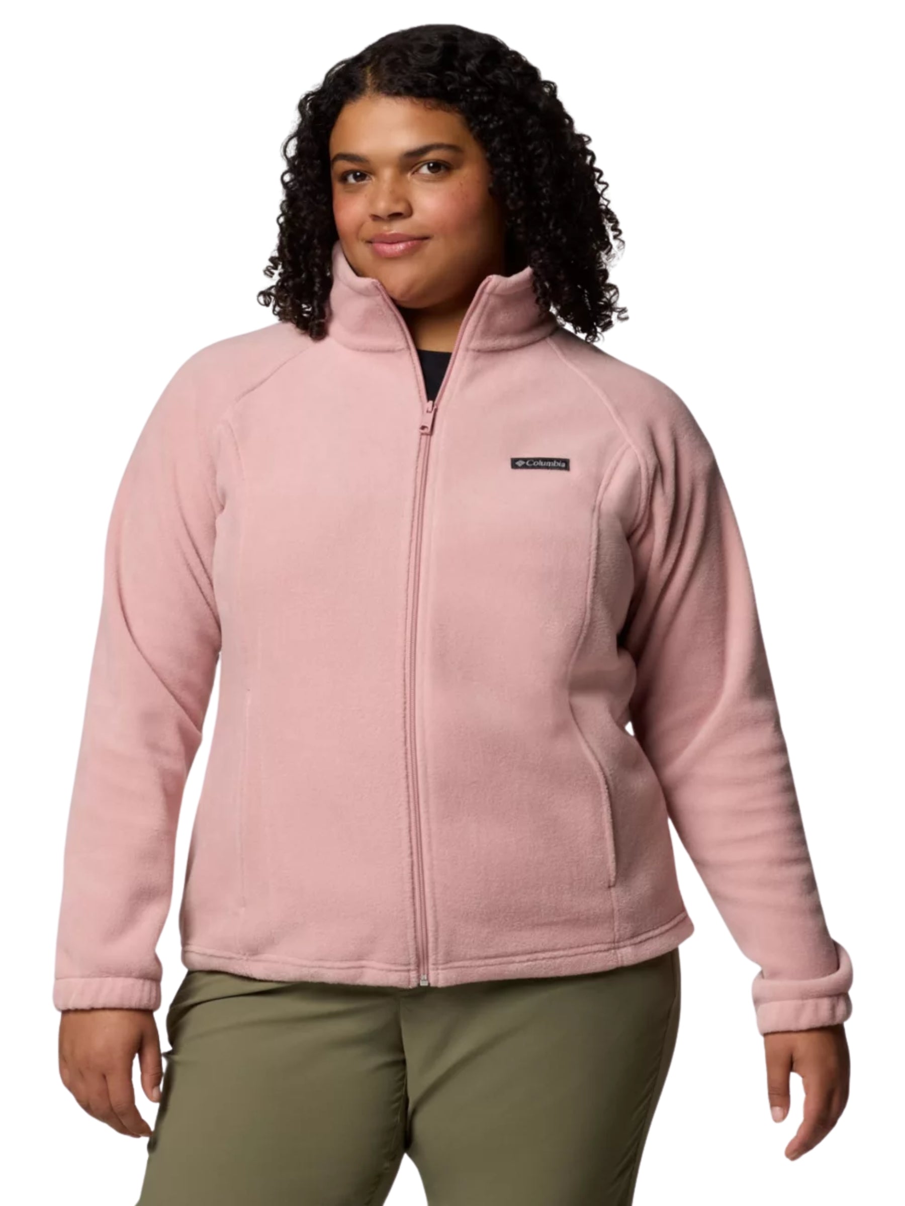 Veste Benton Springs Full Zip Taille Plus - Eraser Pink