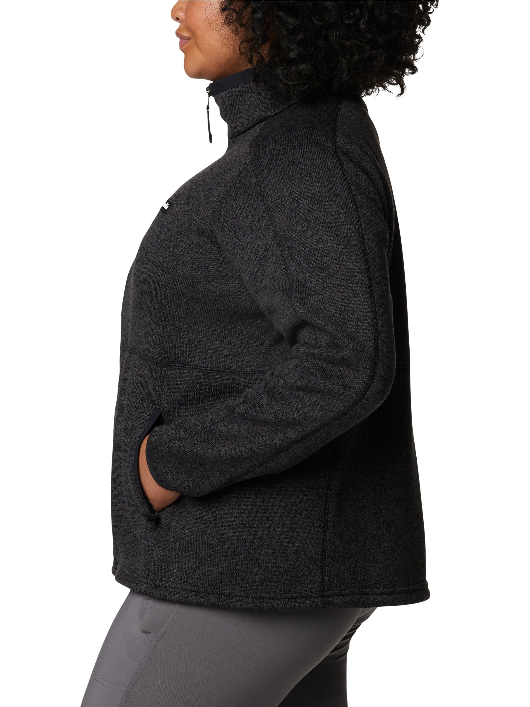 Veste Polaire Sweater Weather II Taille Plus - Black Heather