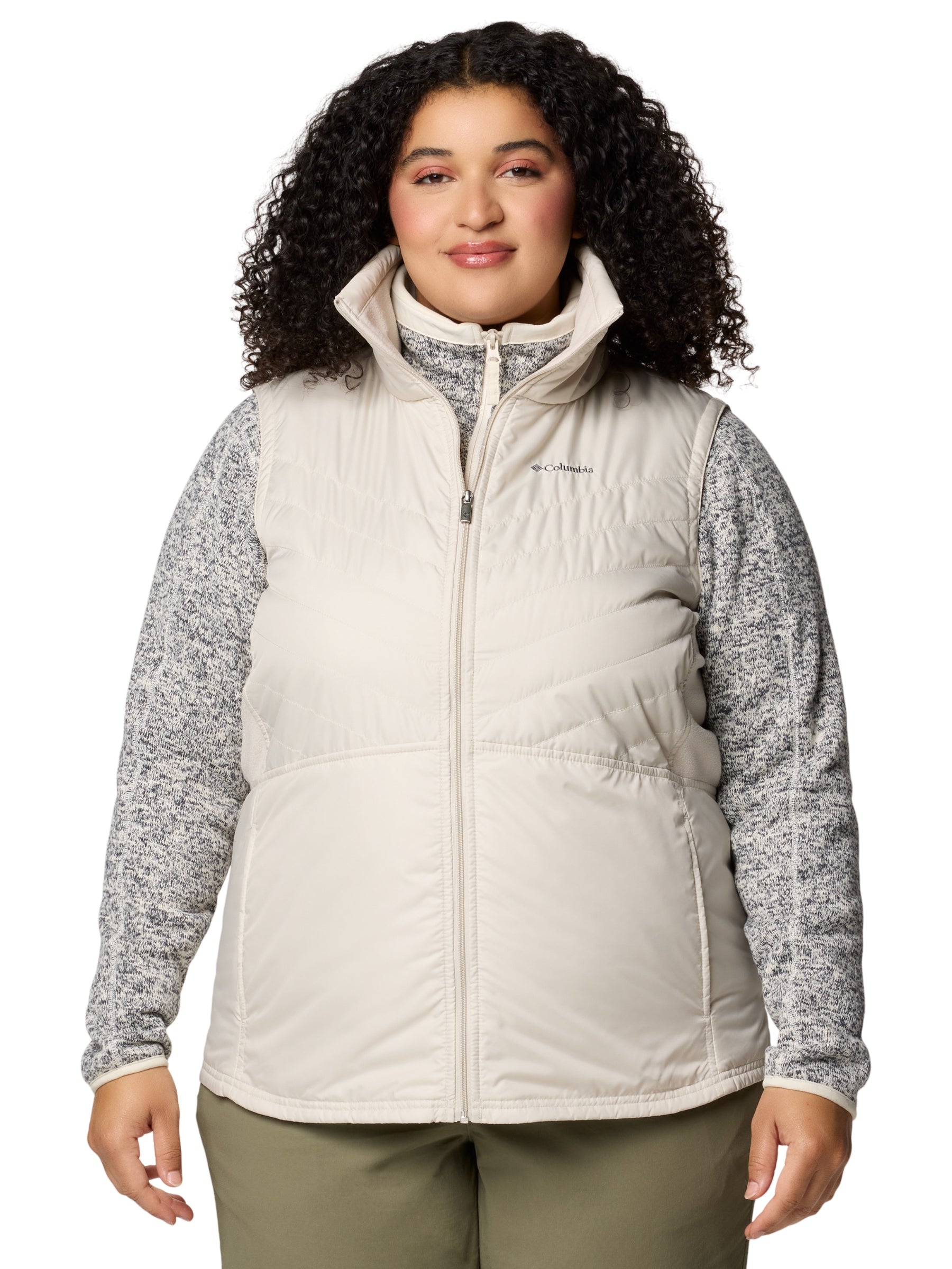 Veste Sans Manches Mix It Around III Taille Plus - Dark Stone