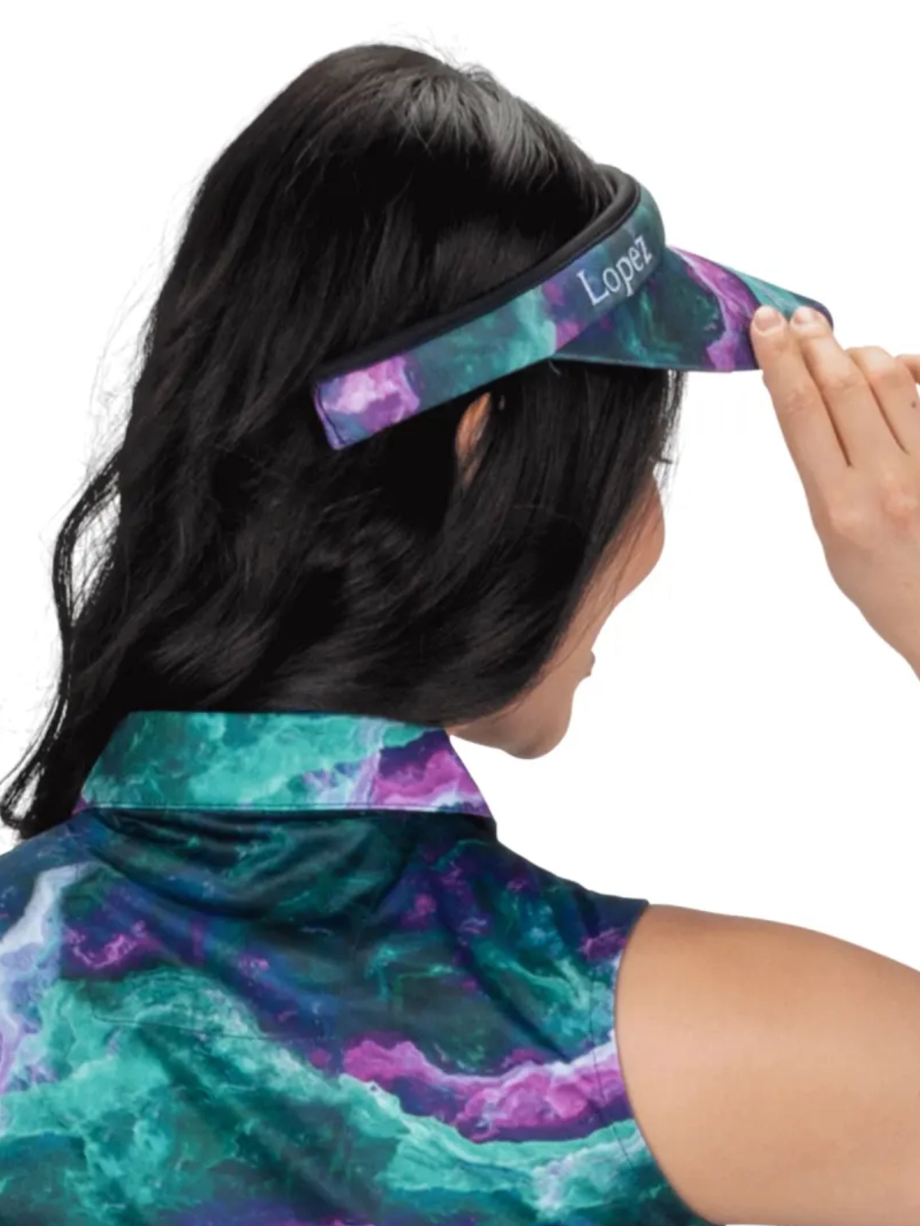 Visière Réversible Supra - Black Multi