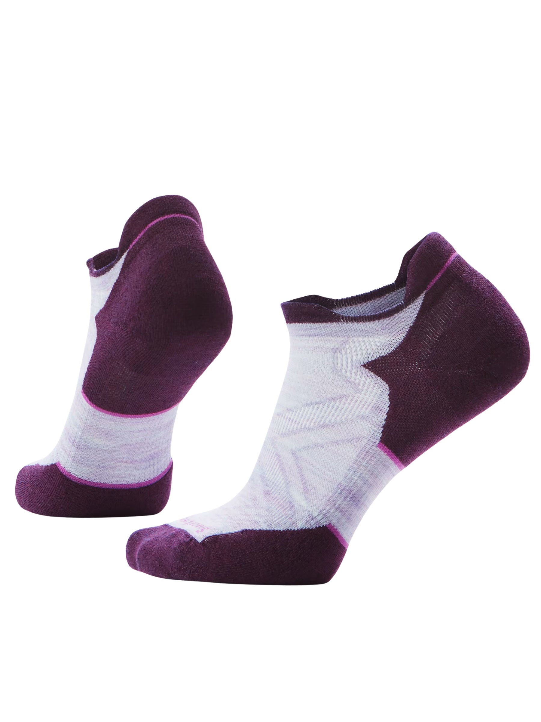 Bas de Course Targeted - Purple & White