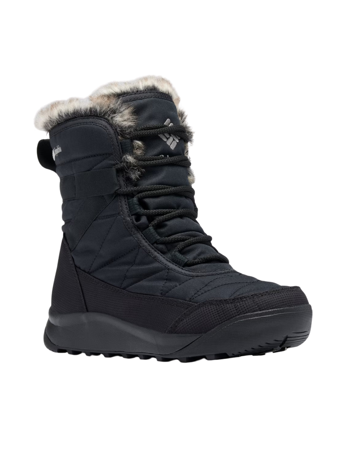 Minx Shorty IV Boots (Wide Fit) - Black & Titanium II