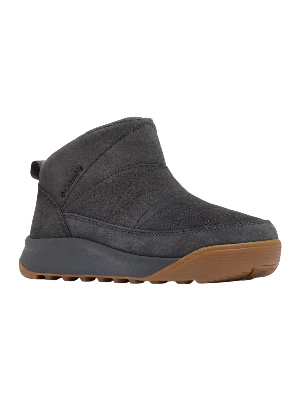 Bottes Minx Xtra Shorty en Suède (Pieds Larges) - Shark & Black