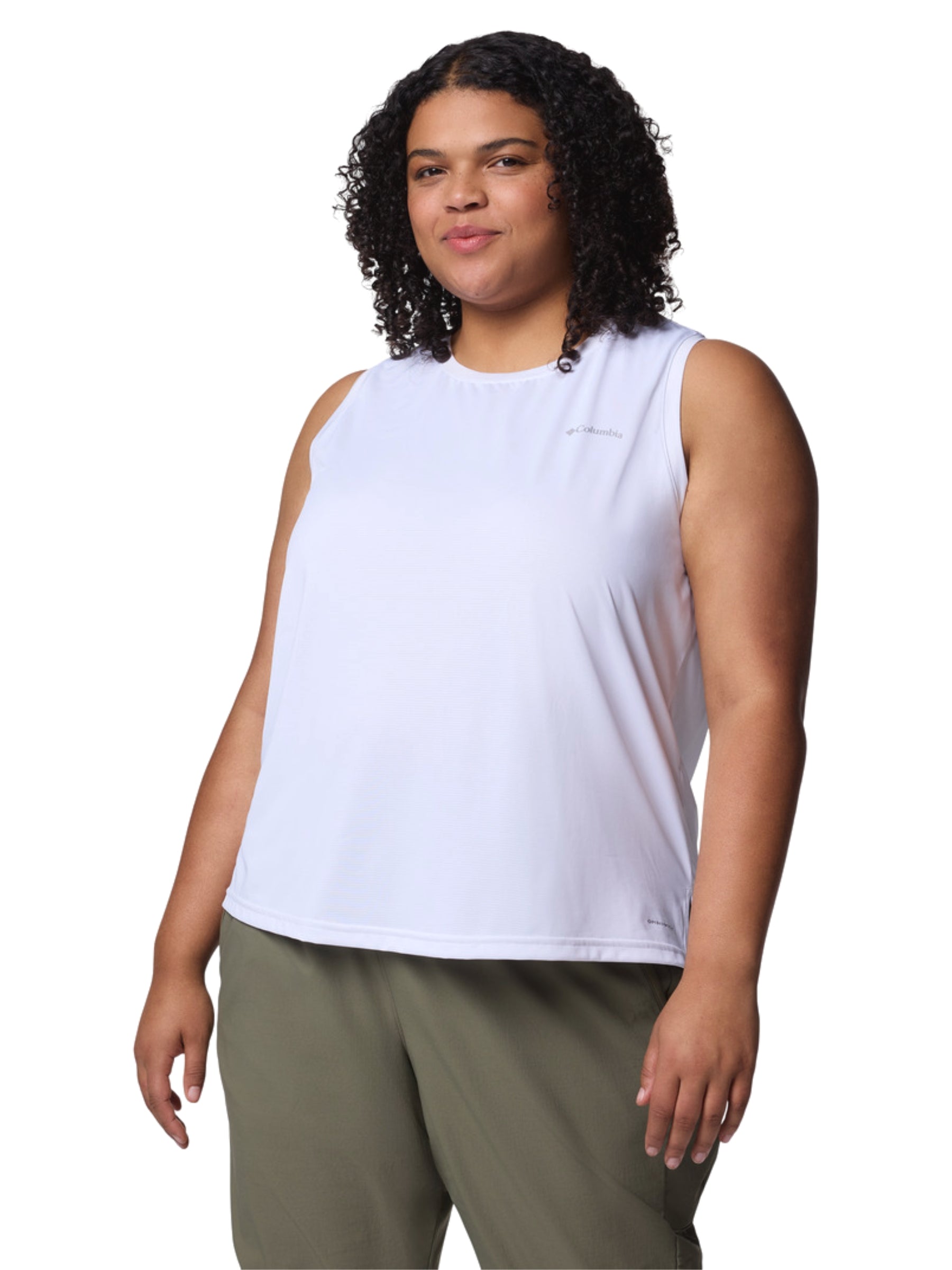 Camisole BlueVista Hill Taille Plus - Blanc