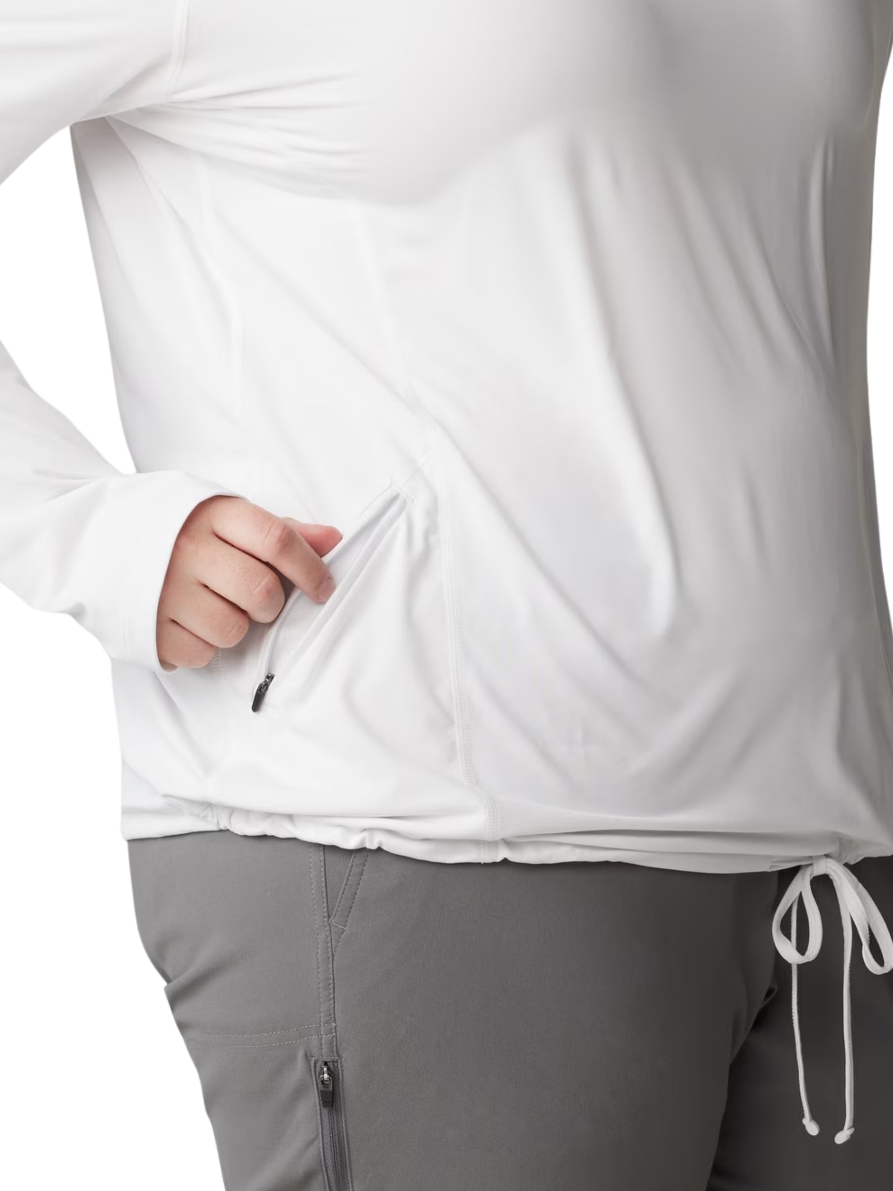 Crater Lake Plus Size Hoodie - Fogbank