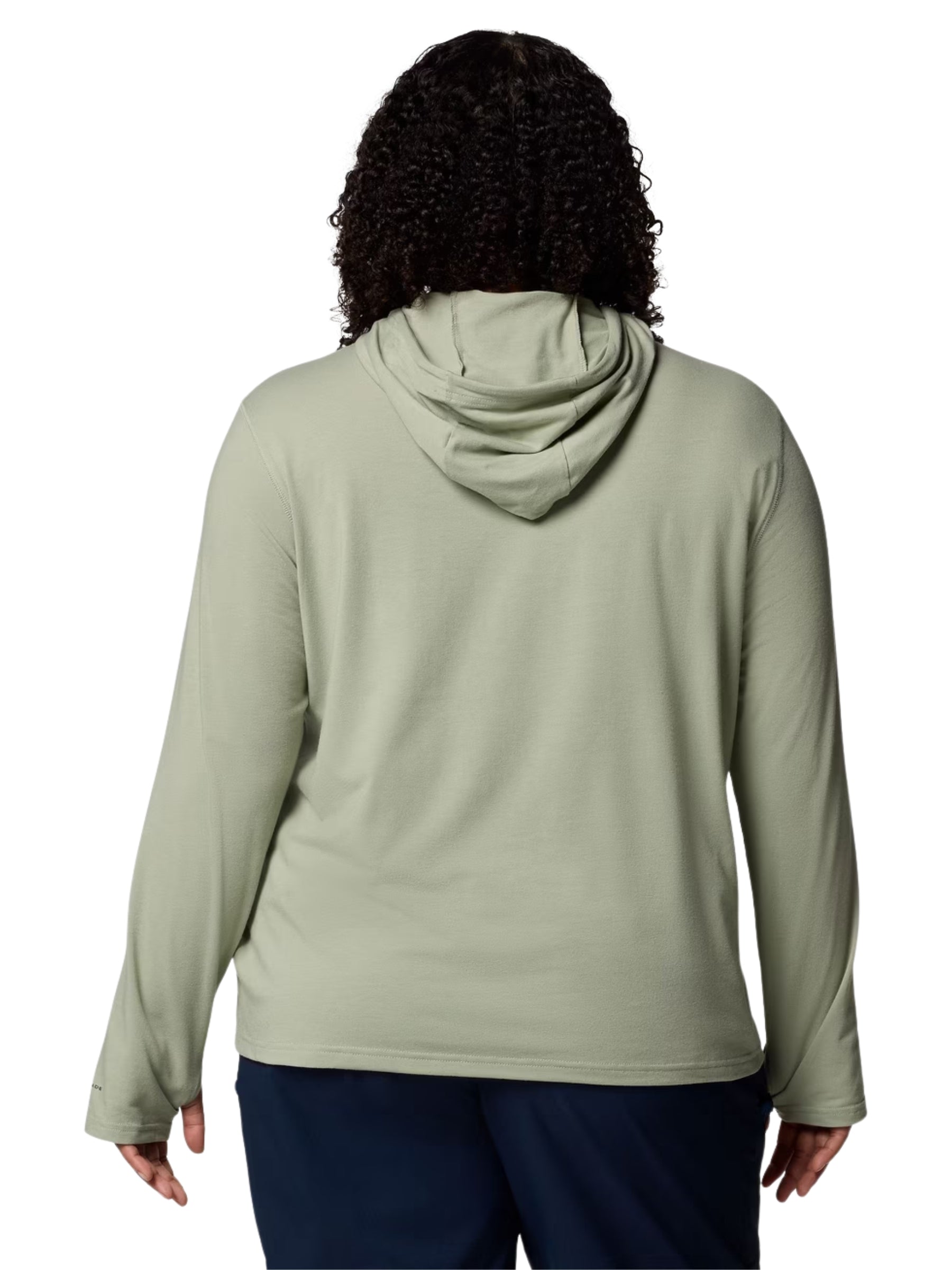 Sun Trek II Plus Size Long Sleeve Tee - Safari