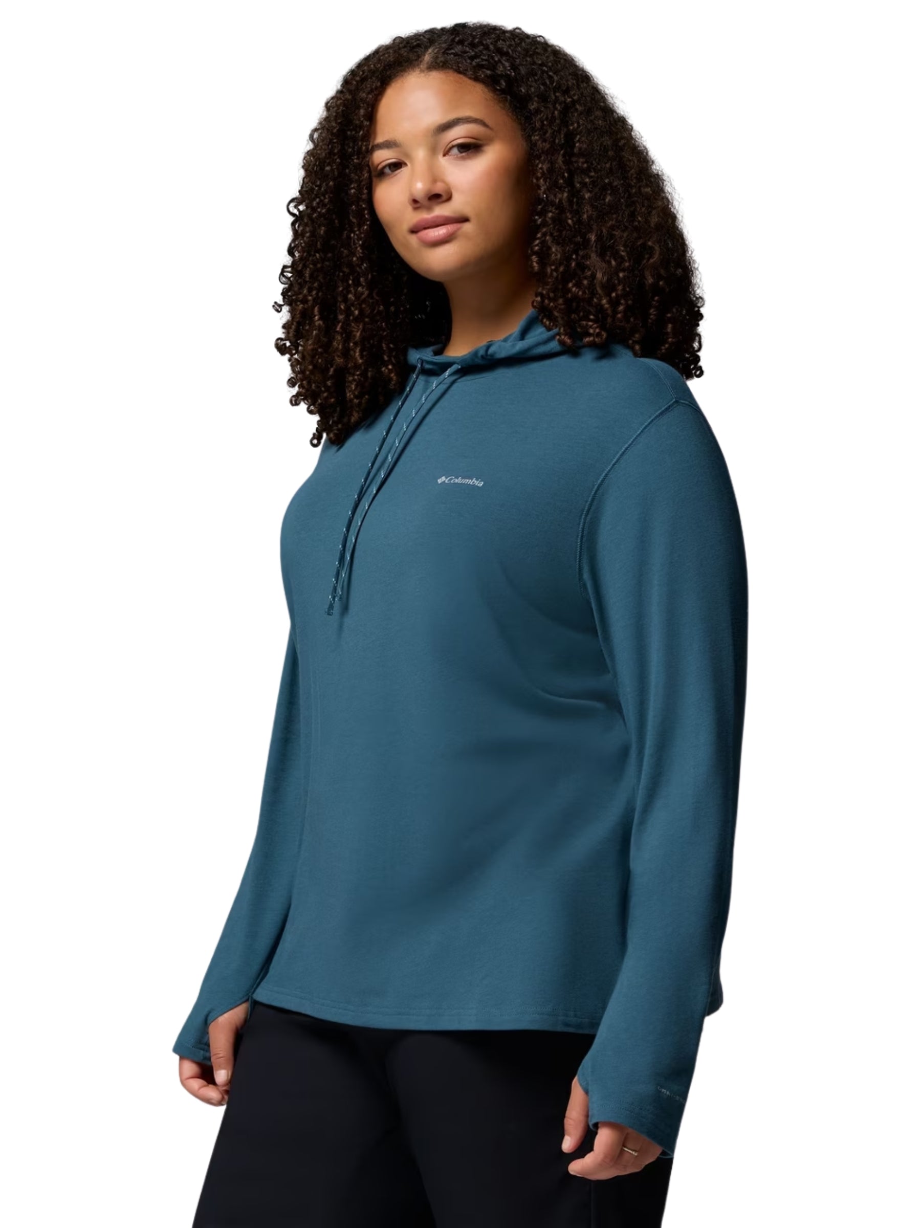 Chandail à Capuchon Sun Trek II Taille Plus - Everblue