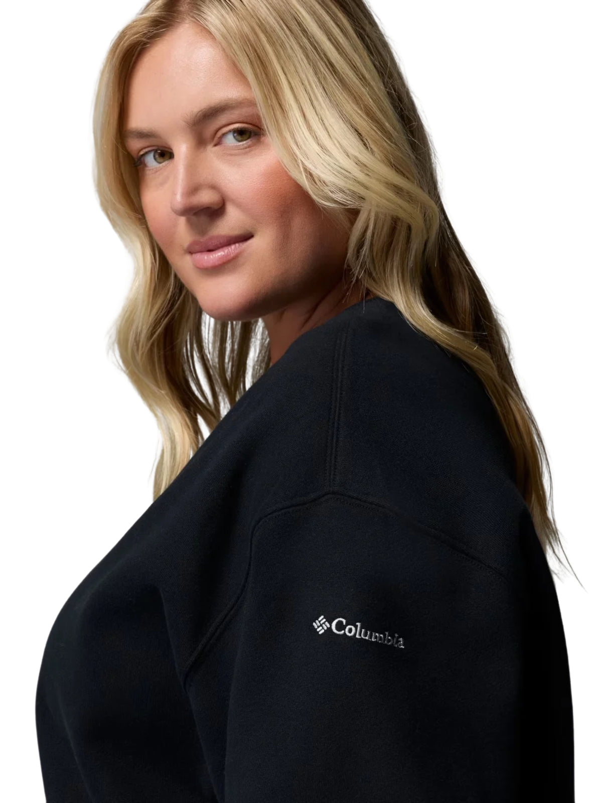 Chandail Amber Glow Taille Plus - Noir