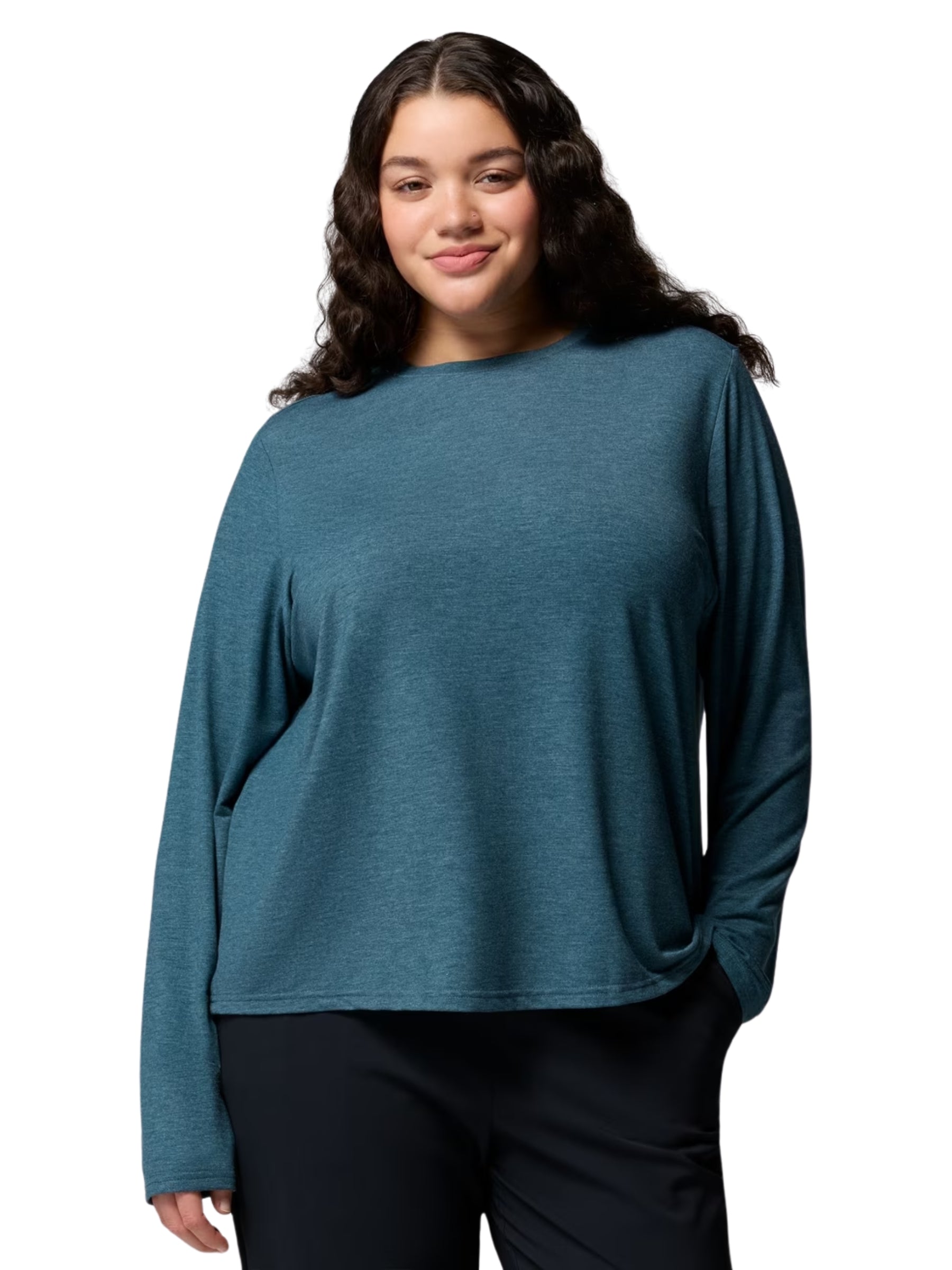 Chandail Doux et Extensible CSC Taille Plus - Everblue Heather