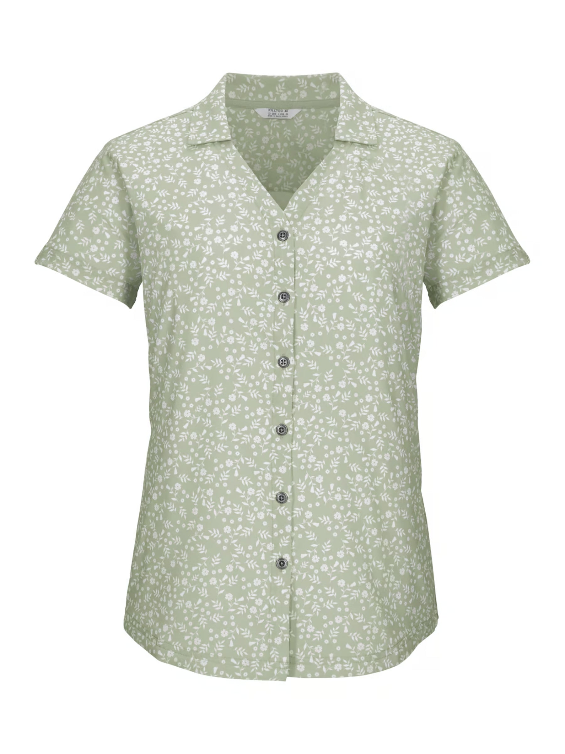 KOS 86 Plus Size Short Sleeve Shirt - Light Sage