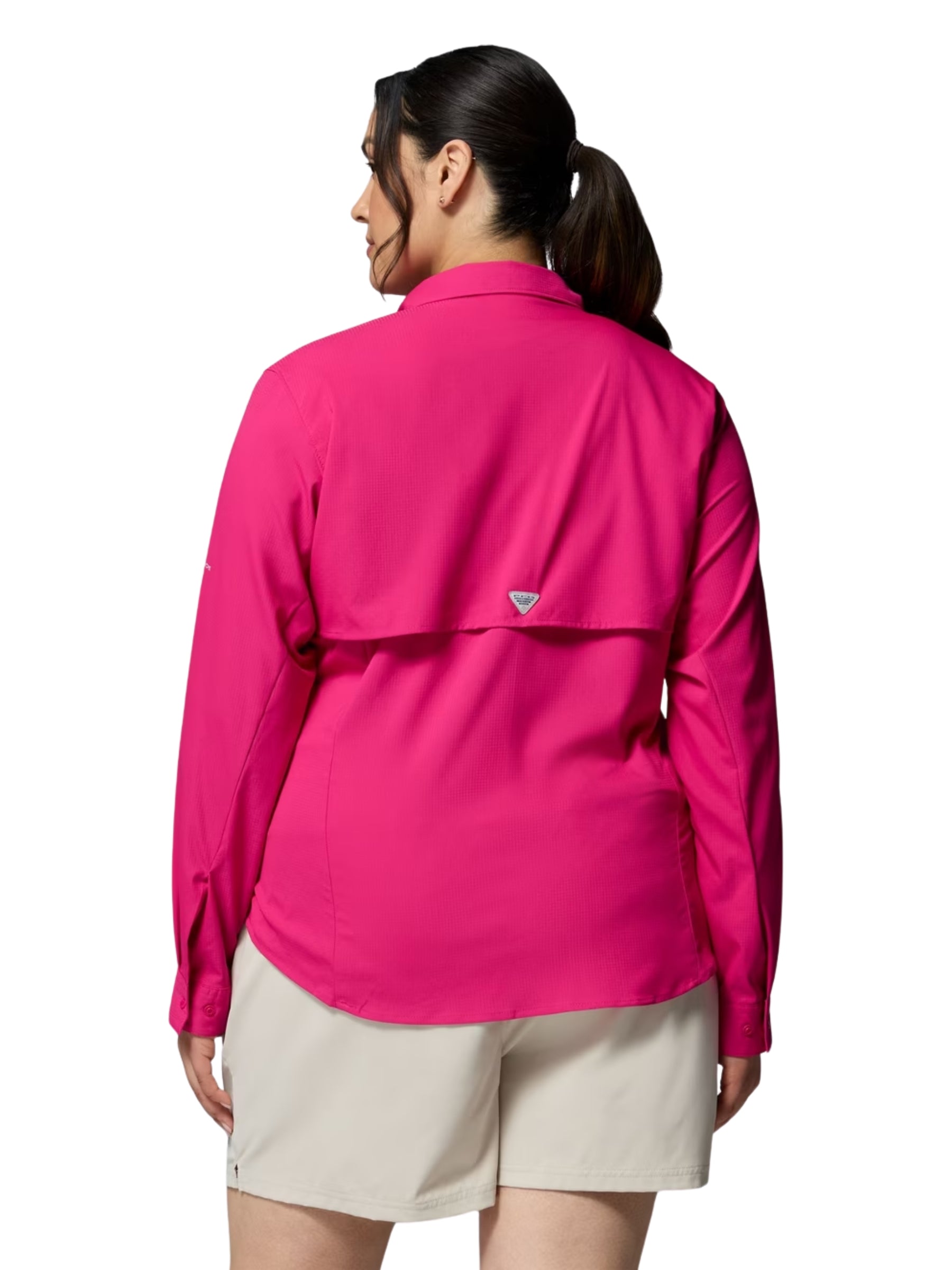 Chemise Tamiami II Taille Plus - Guava Pink