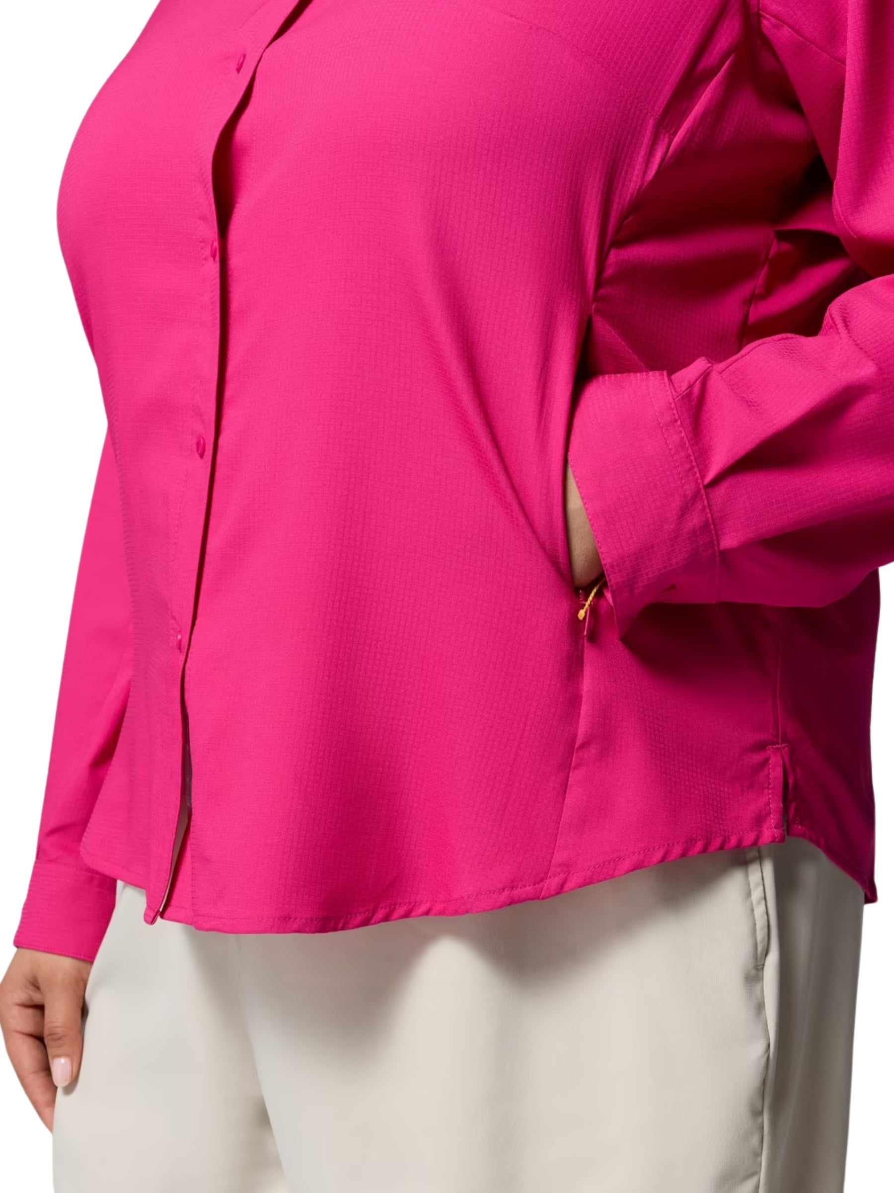Chemise Tamiami II Taille Plus - Guava Pink