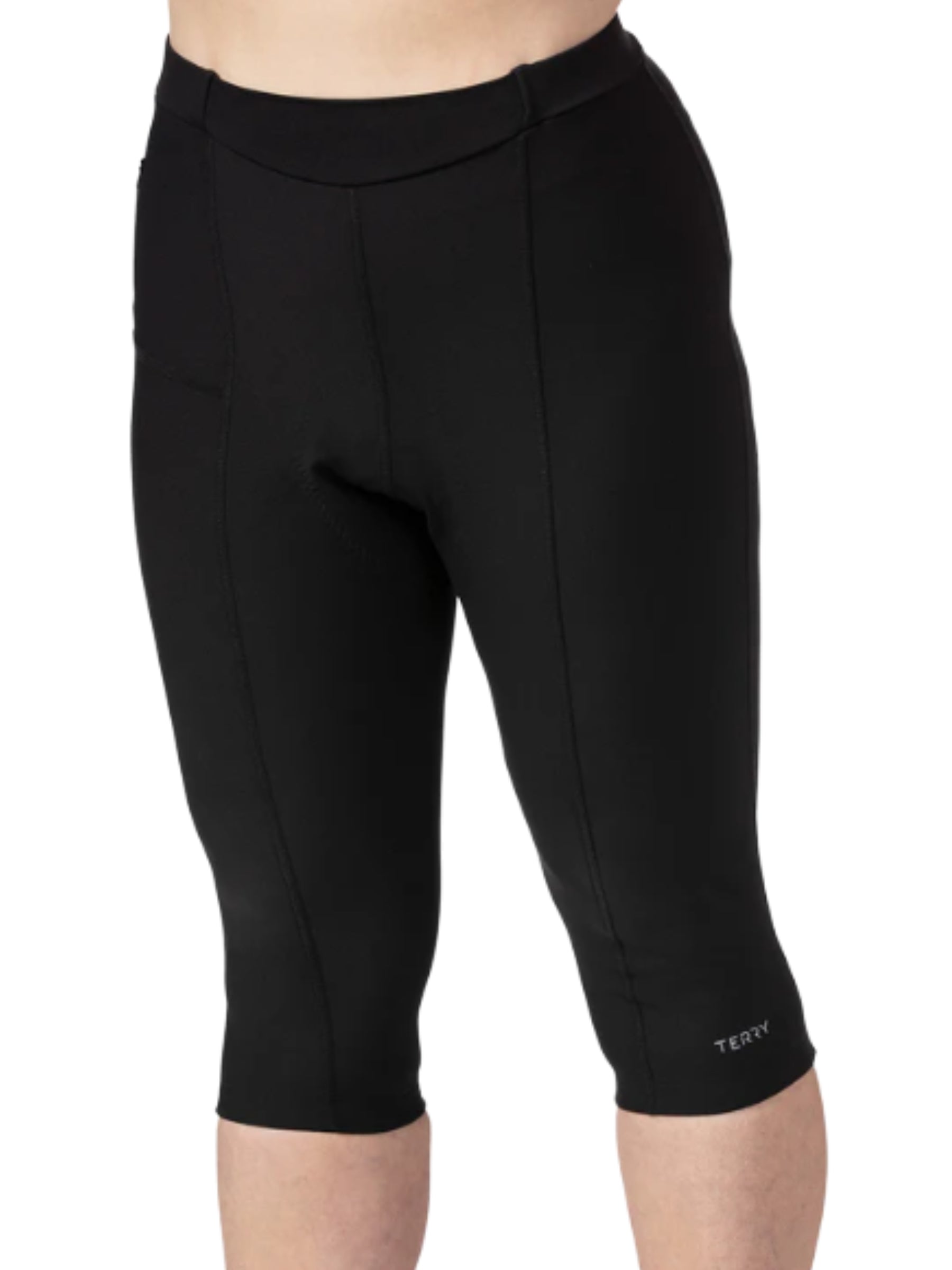 Capri de Vélo Knicker Taille Plus - Noir