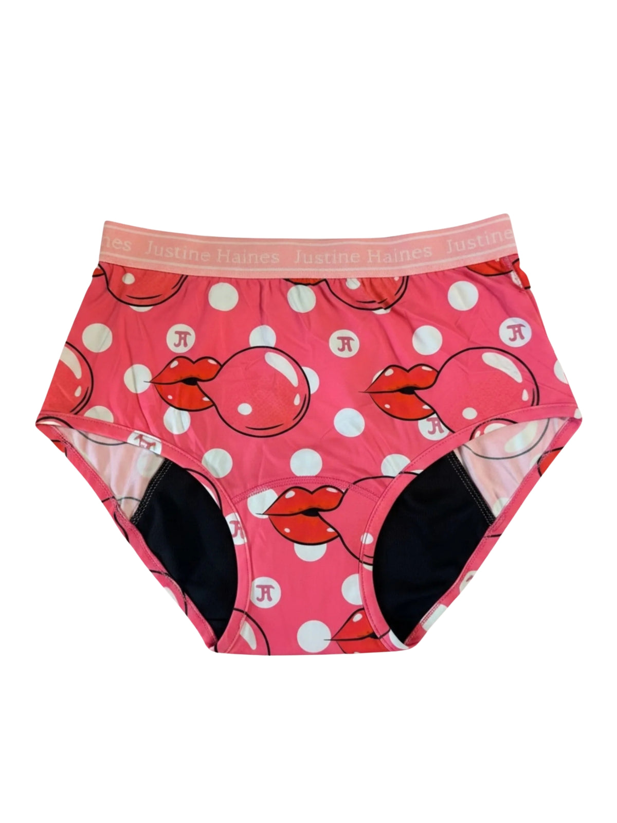 Culotte Menstruelle Taille Haute Classic - Rose Bubble Gum