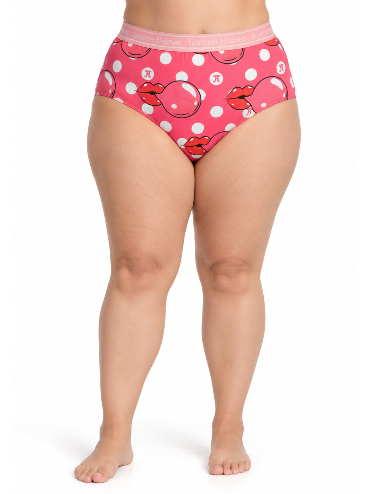 Culotte Menstruelle Taille Haute Classic - Rose Bubble Gum