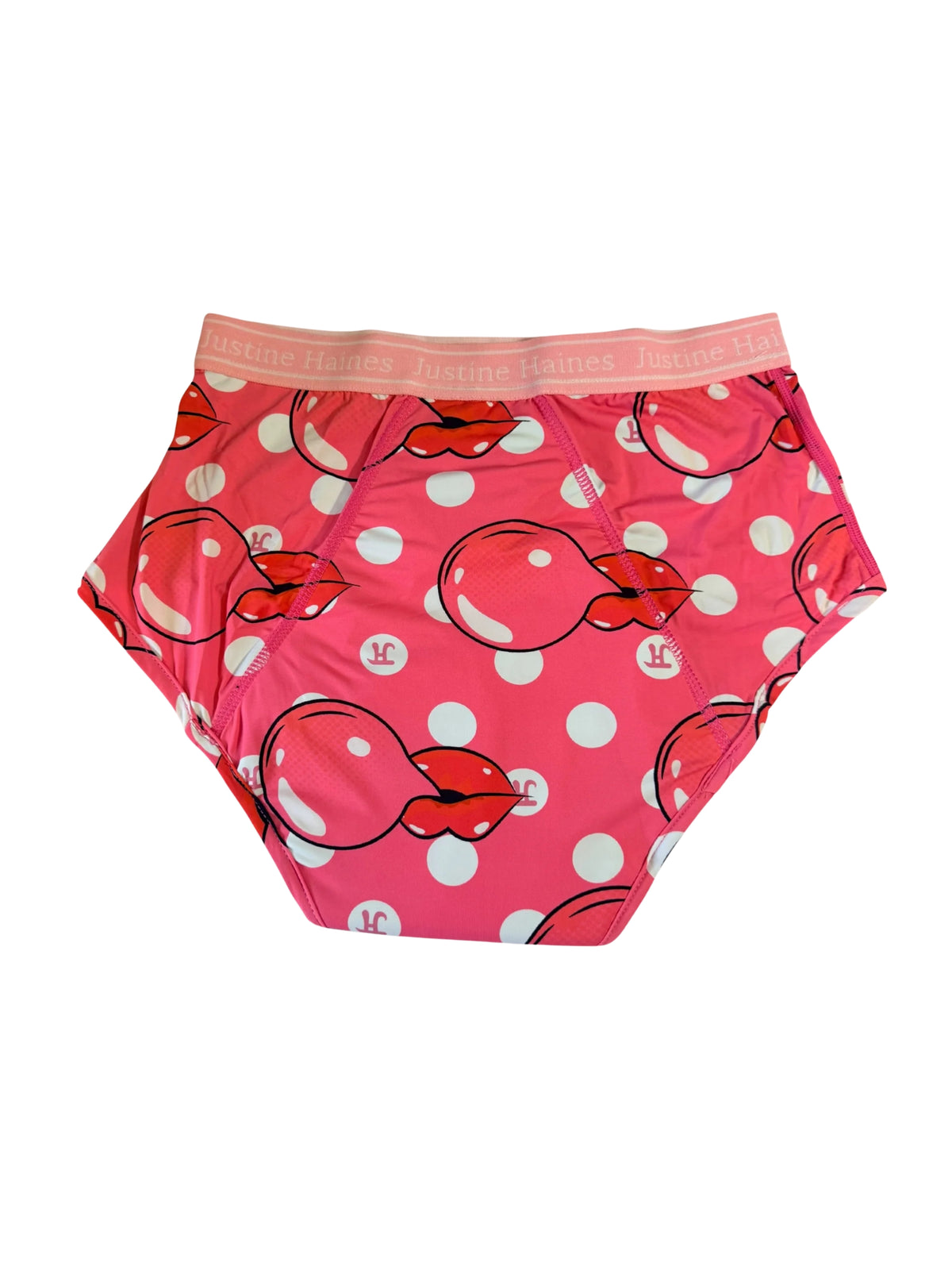 High Waisted Classic Period Panties - Bubblegum Pink