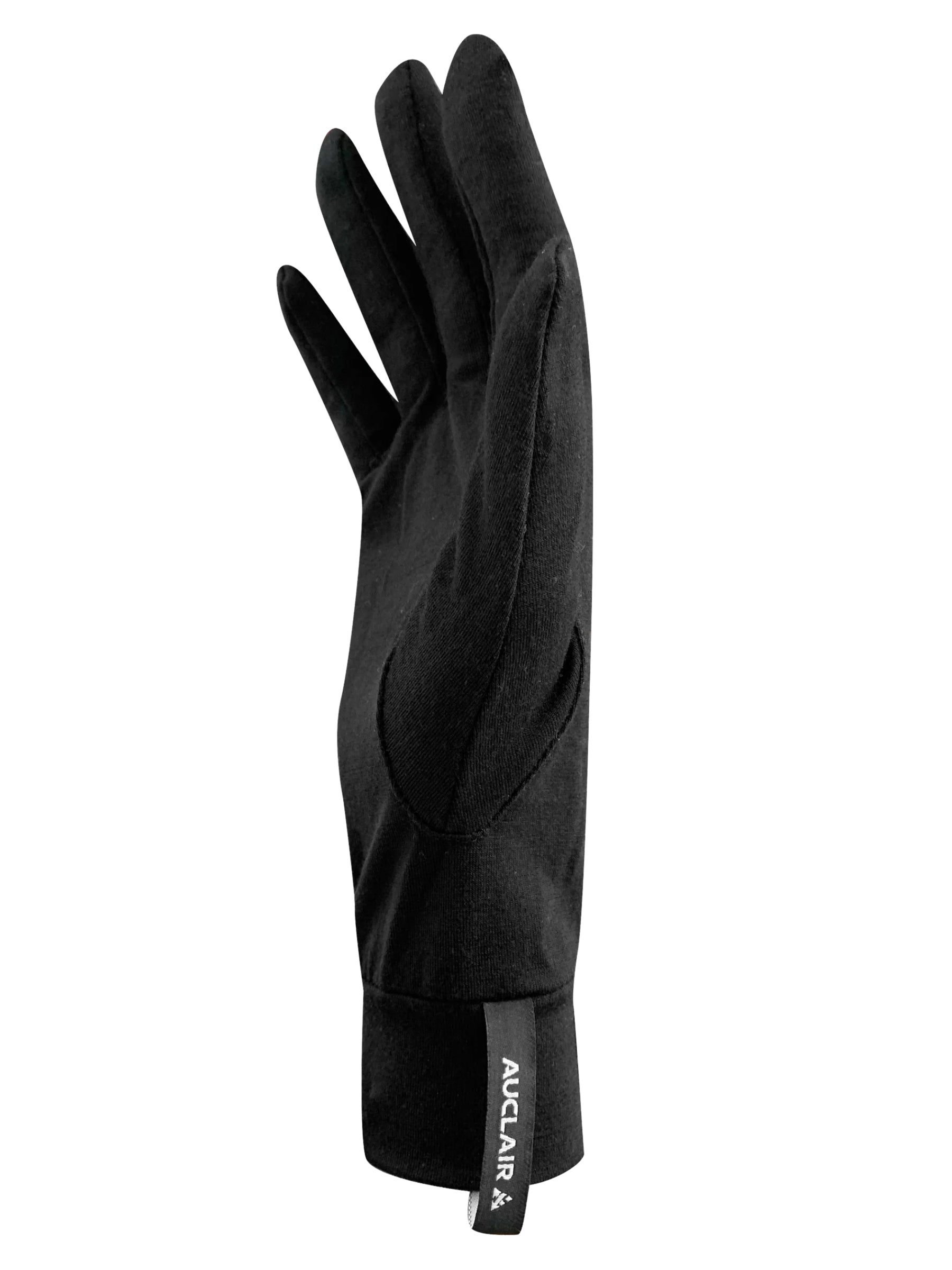 Doublure de Gants en Laine de Mérinos - Noir