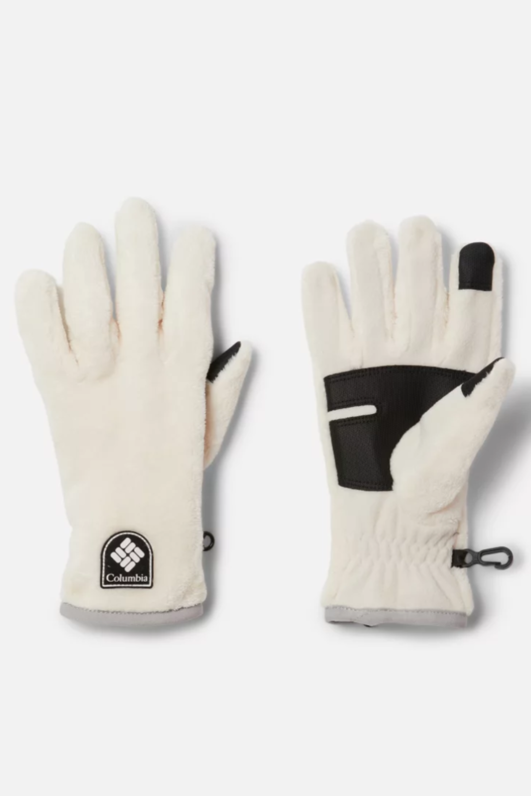 Columbia Fire Side Chalk Sherpa Lined Fleece Gloves