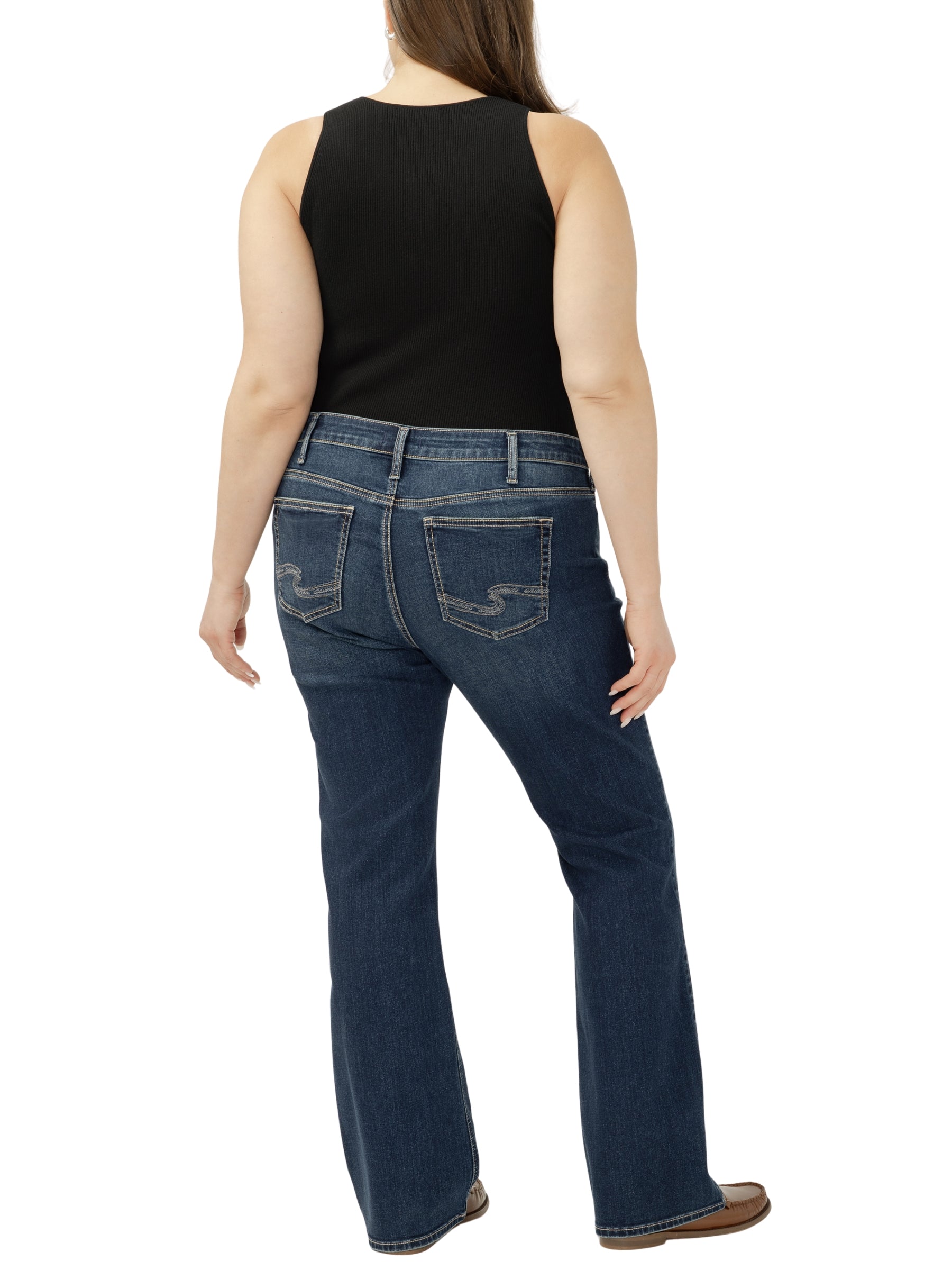 Elyse Slim Bootcut Jeans Plus Size - Harlow