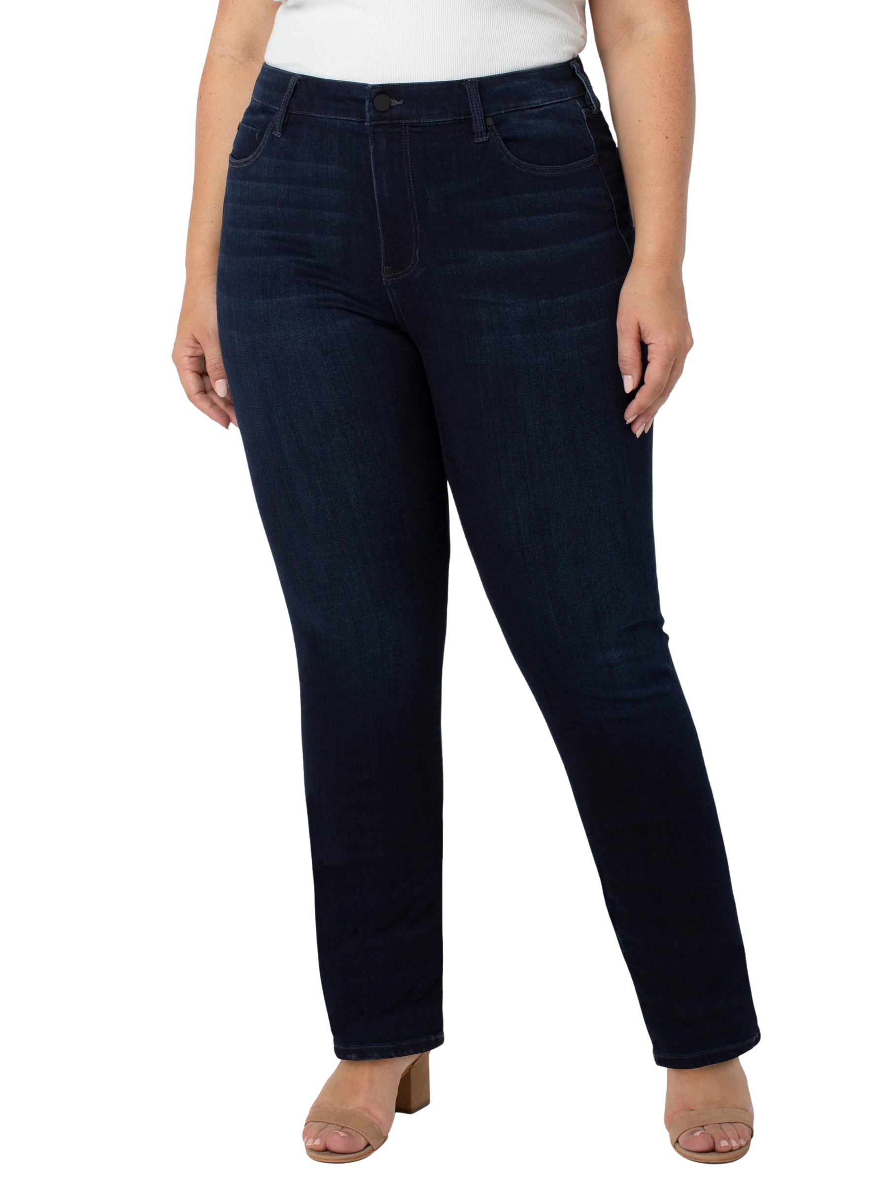 Jeans Kennedy à Jambe Droite Taille Plus - Halifax