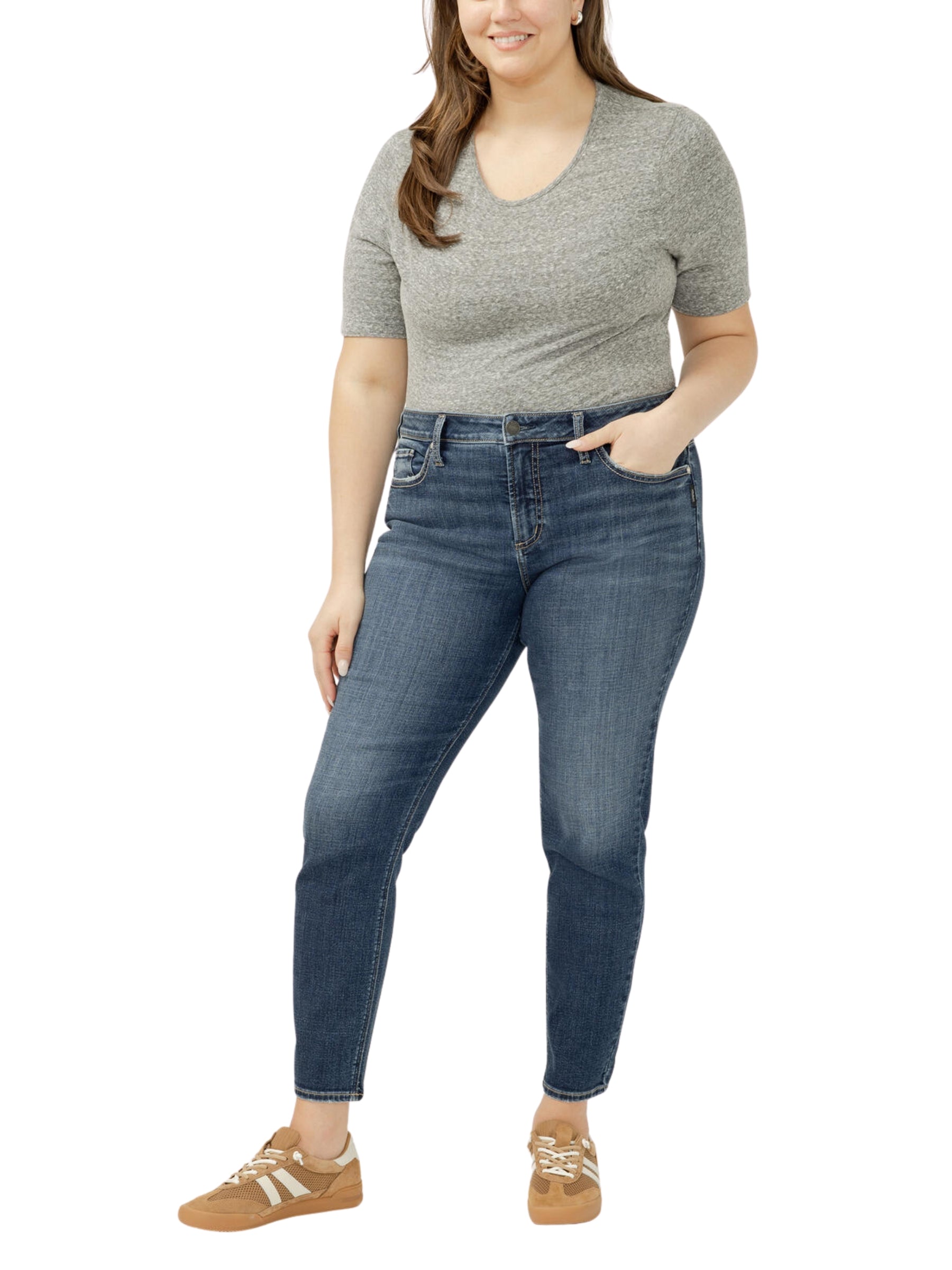 Suki Skinny Plus Size Jeans - Orion