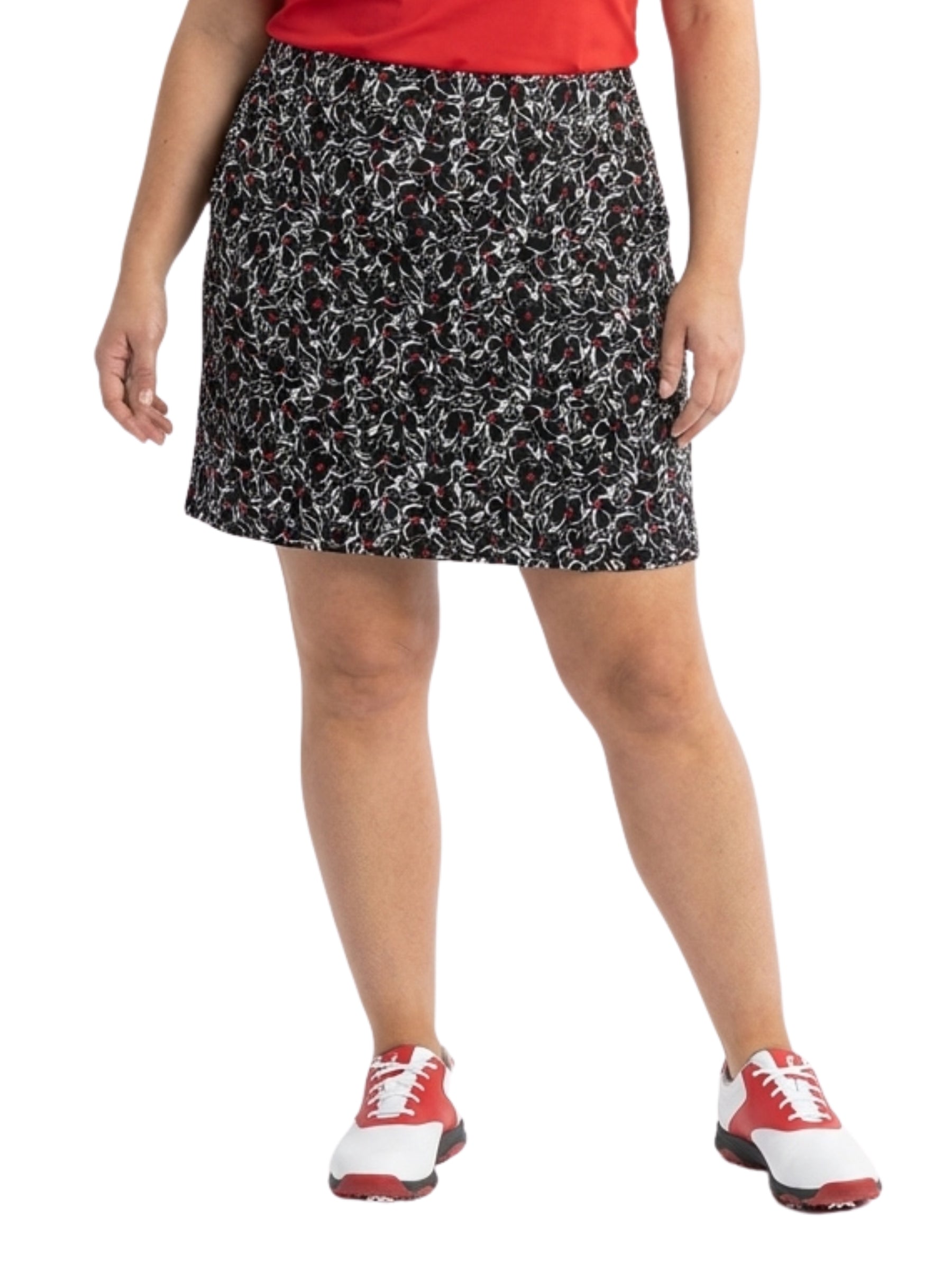 Jupe-Culotte De Golf Emily Taille Plus - Flora