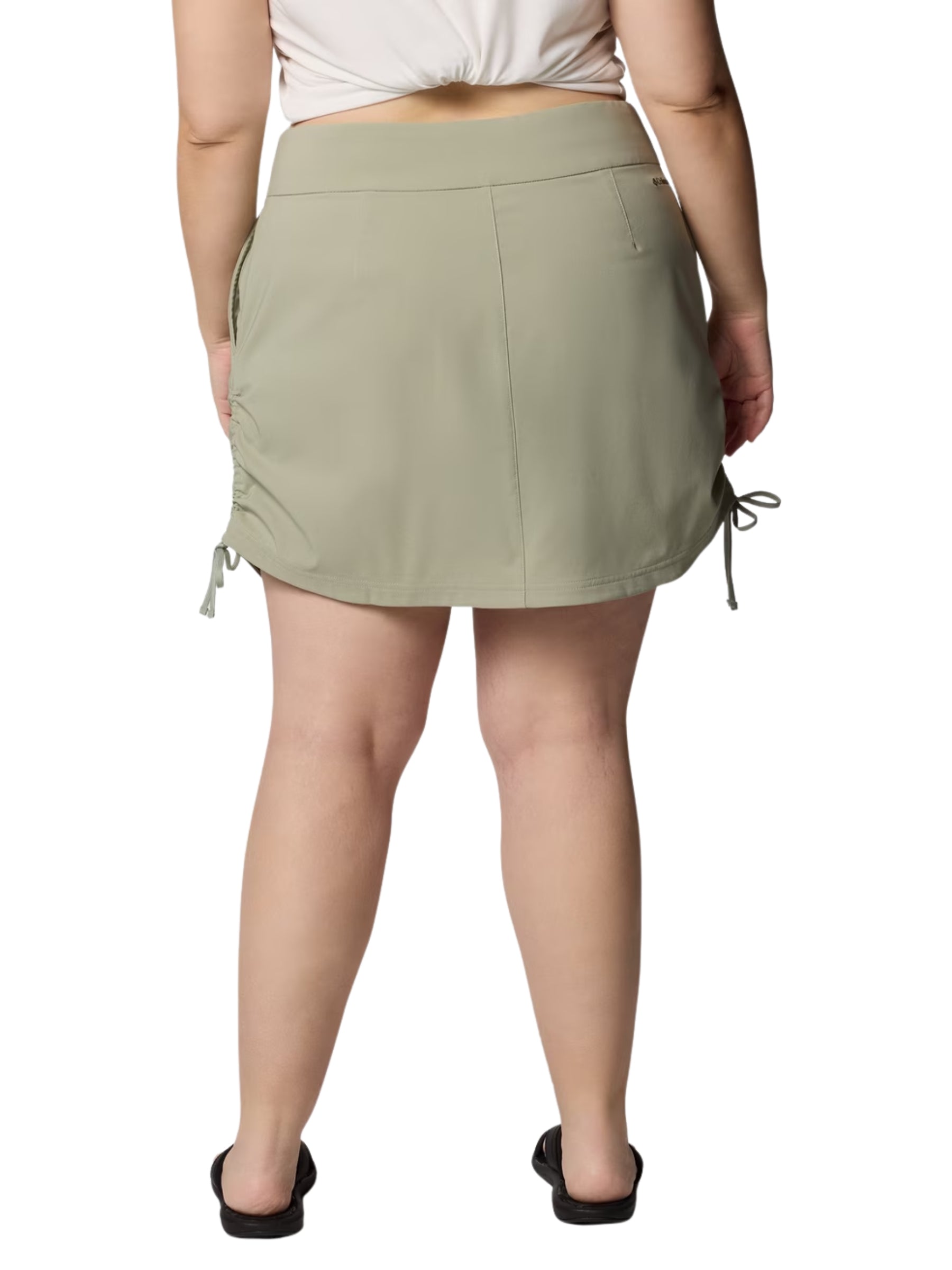 Jupe-Culotte Ruchée All Seasons Taille Plus - Safari