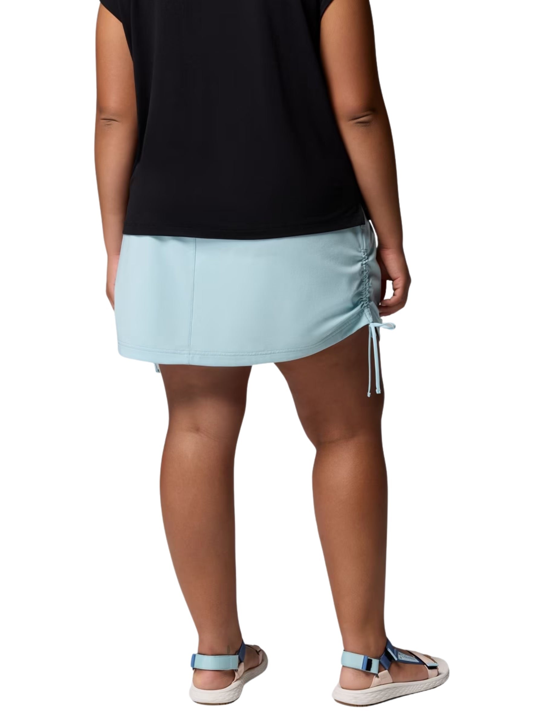 Jupe-Culotte Ruchée All Seasons Taille Plus - Marine Light