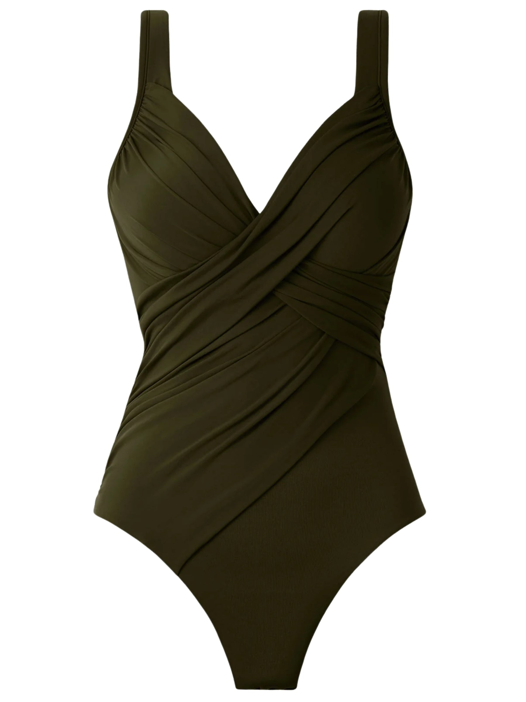 Maillot de Bain Rock Solide Revele Taille Plus - Nori