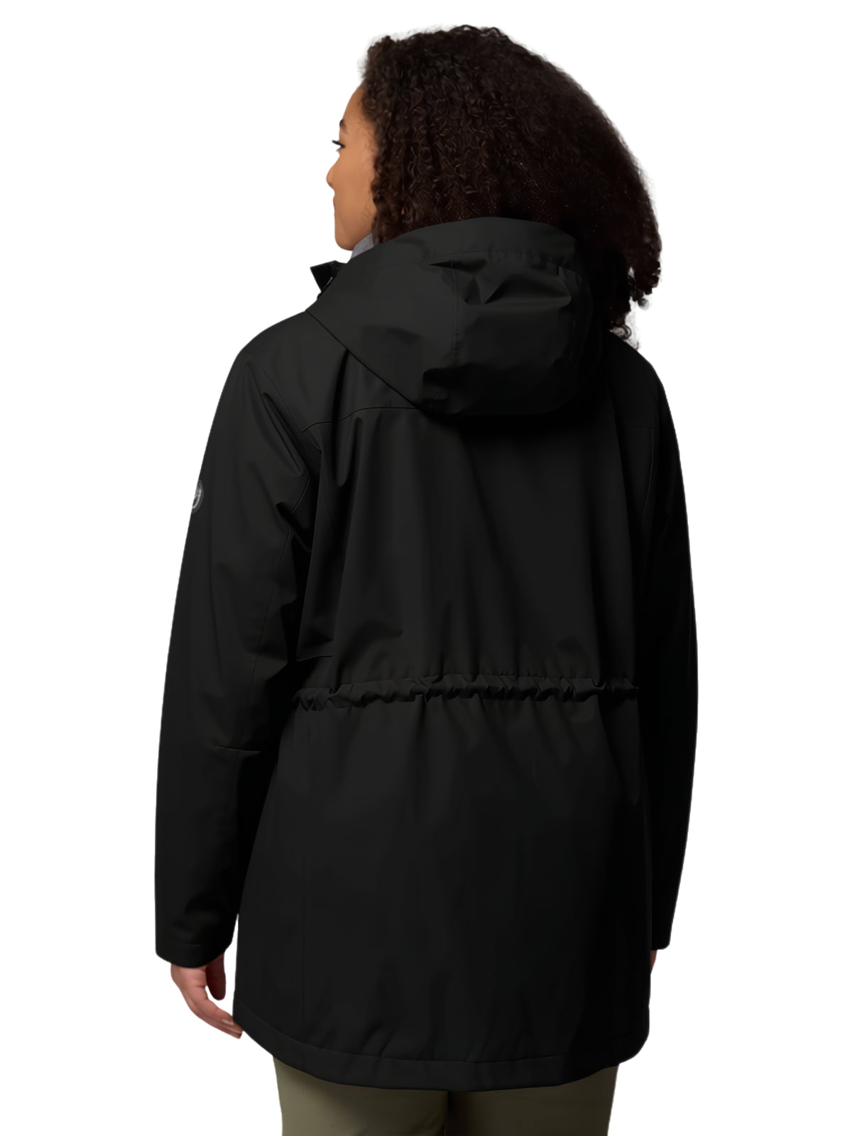 Hikebound II Plus Size Hooded Jacket - Black