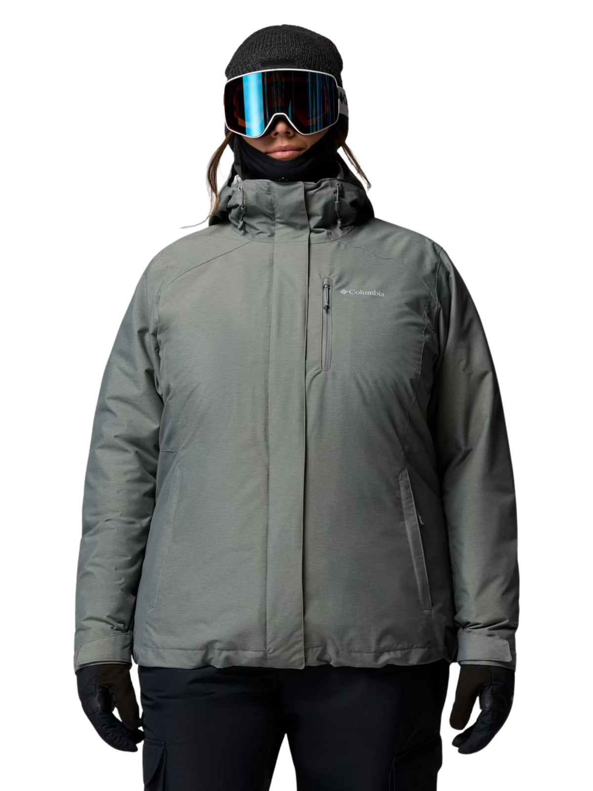Whirlibird Interchangeable II Plus Size Jacket - Sedona Sage Cross Dye
