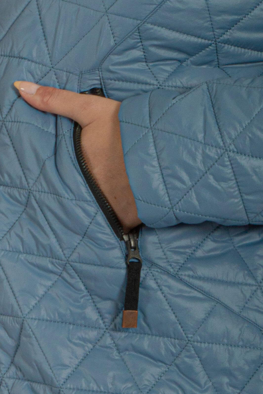 Manteau Long Isolé Taille Plus Sonia de Sportive Plus