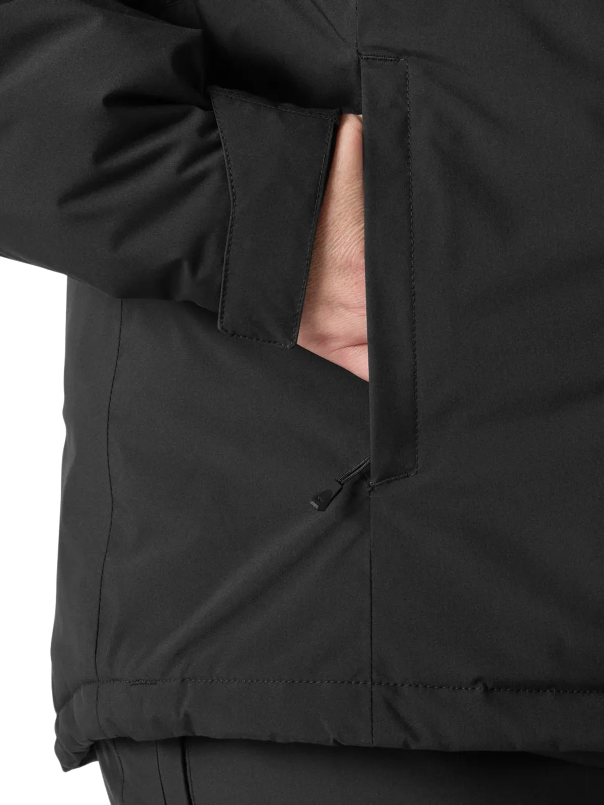 Snowplay Plus Size Coat - Black