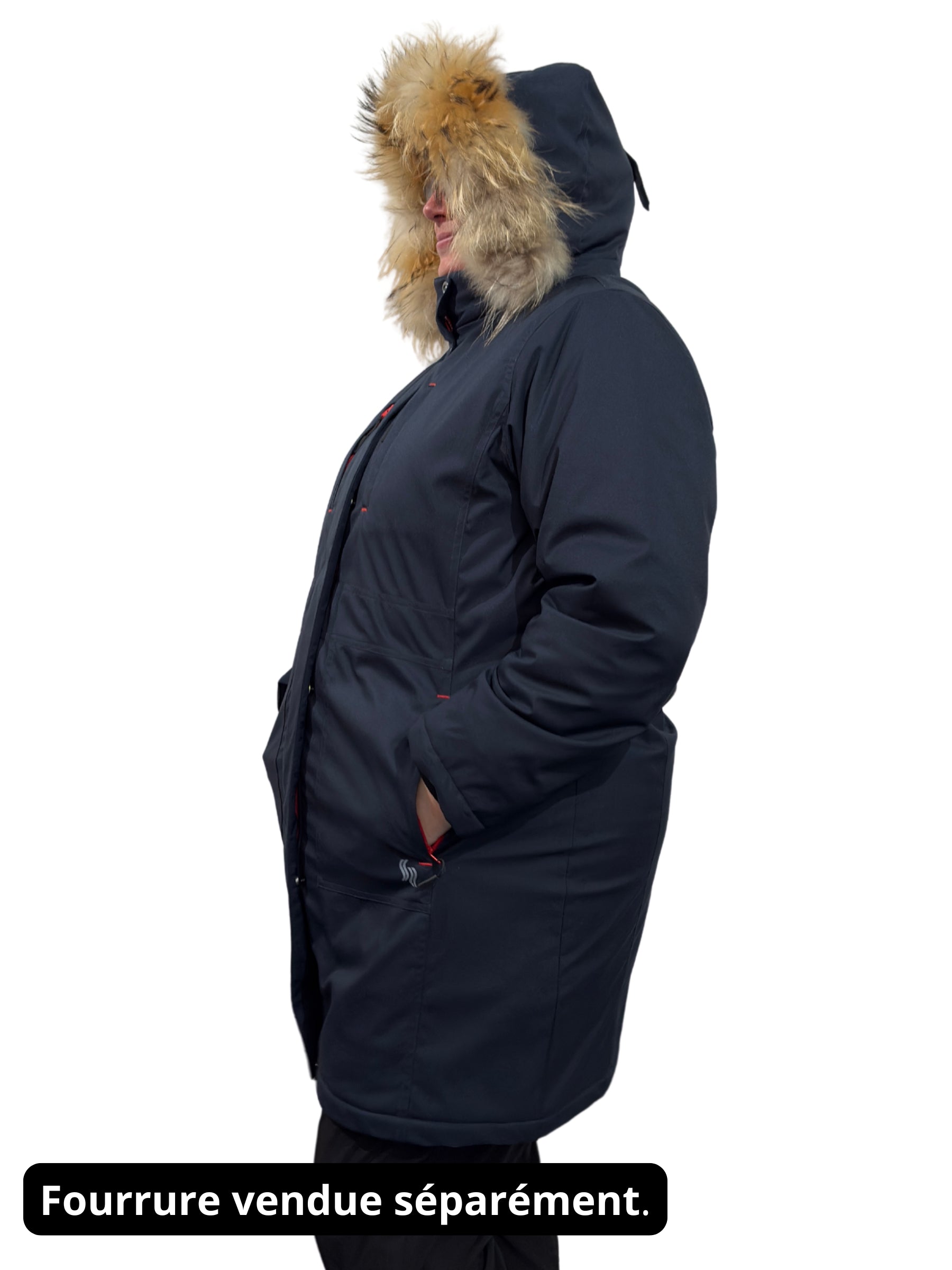 Plus Size Harfang Insulated coat by Sportive Plus