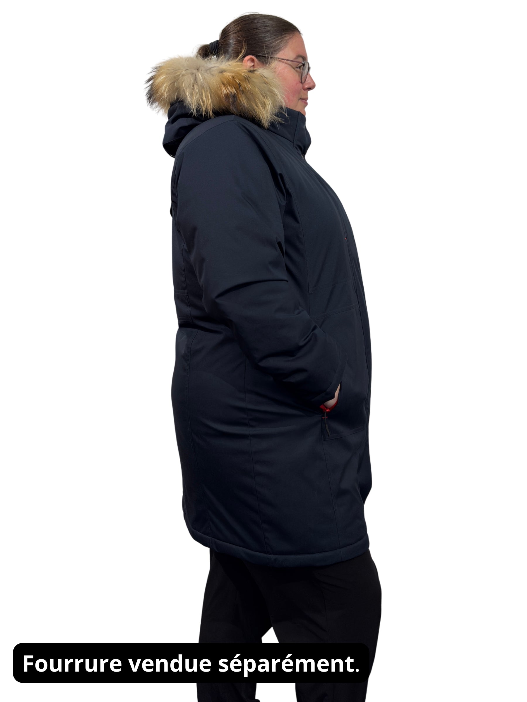 Plus Size Harfang Insulated coat by Sportive Plus