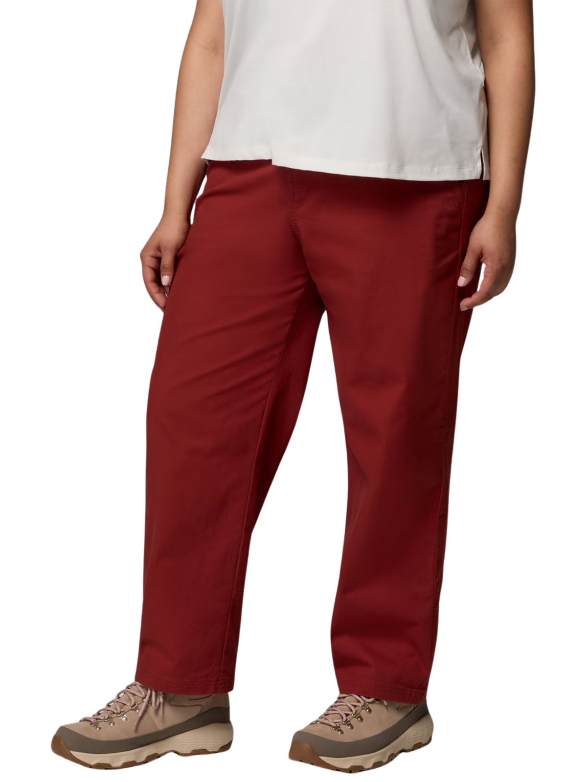 Plus Size ROC Straight Leg Pants - Red Oxide