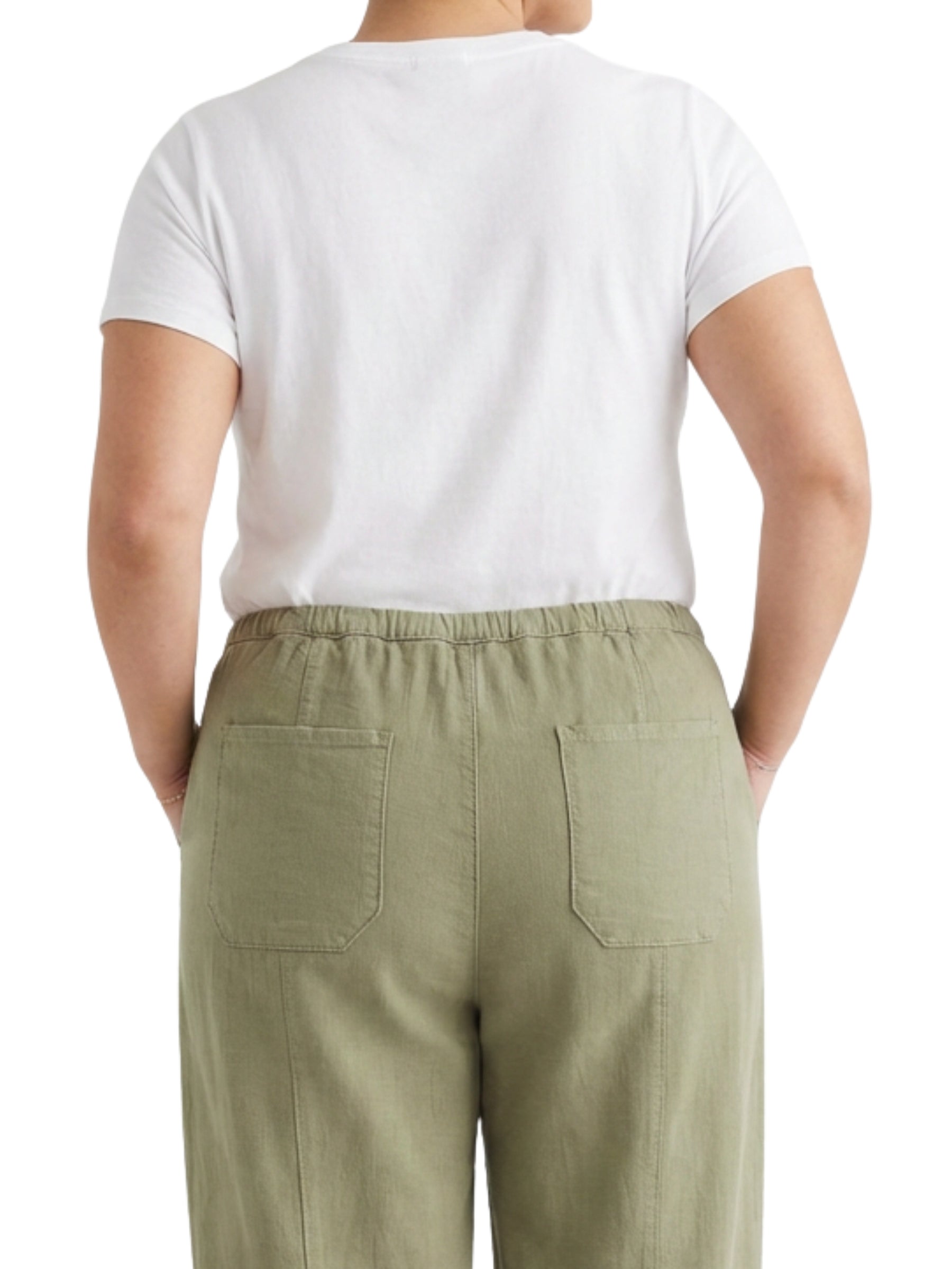Pantalon Remy Taille Plus - Worn Sage