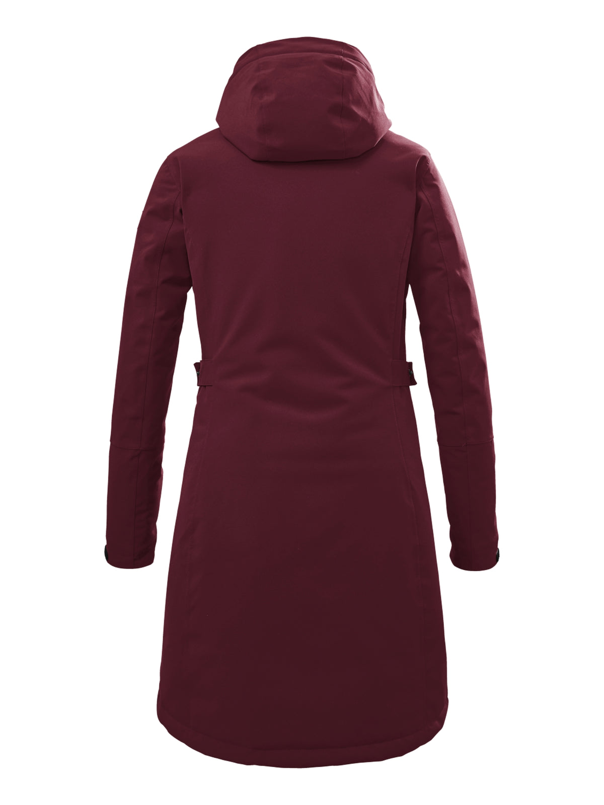 KOW 165 Plus Size Parka - Bordeaux