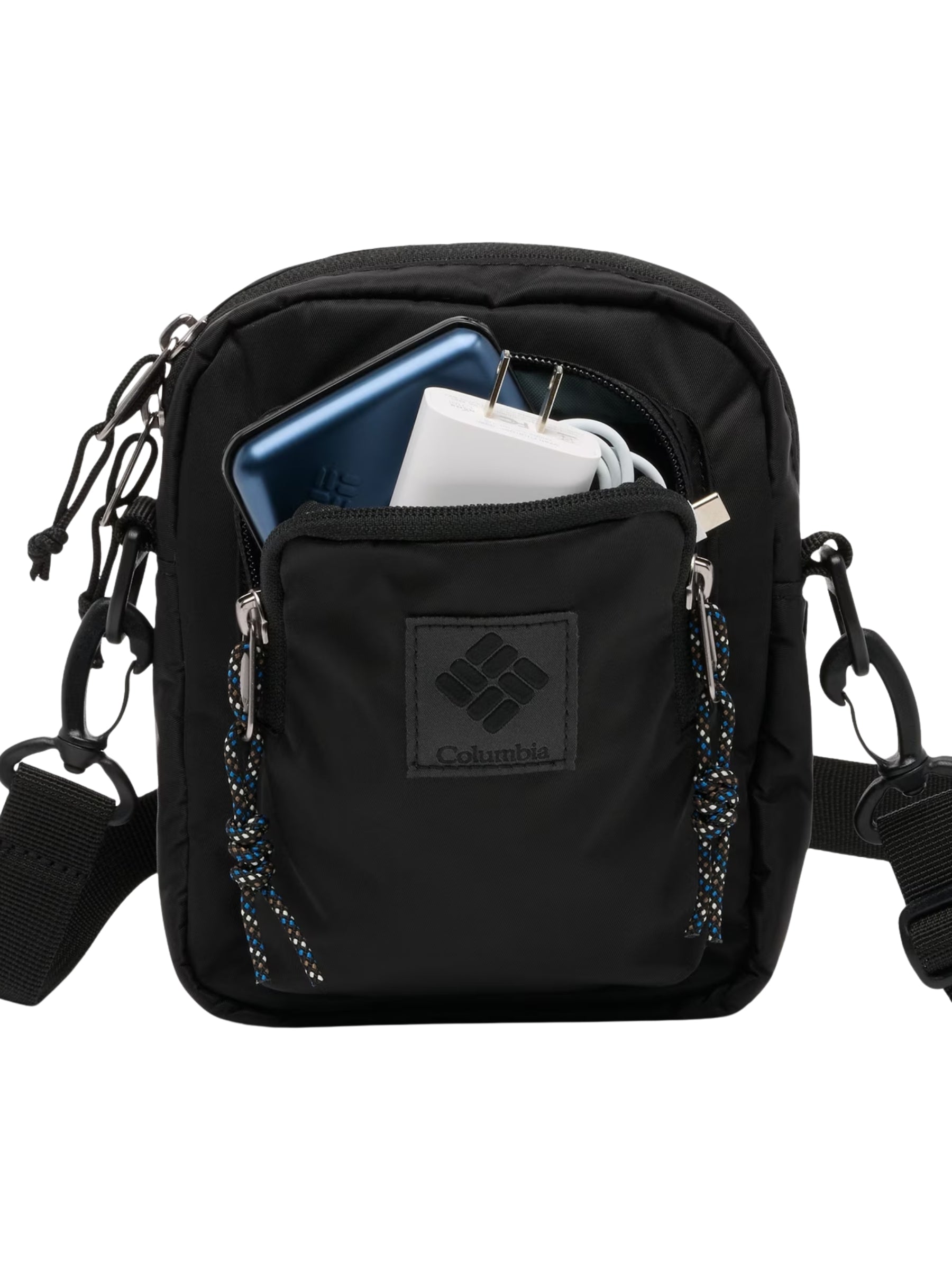 Great Smoky Garden Small Crossbody Bag - Black