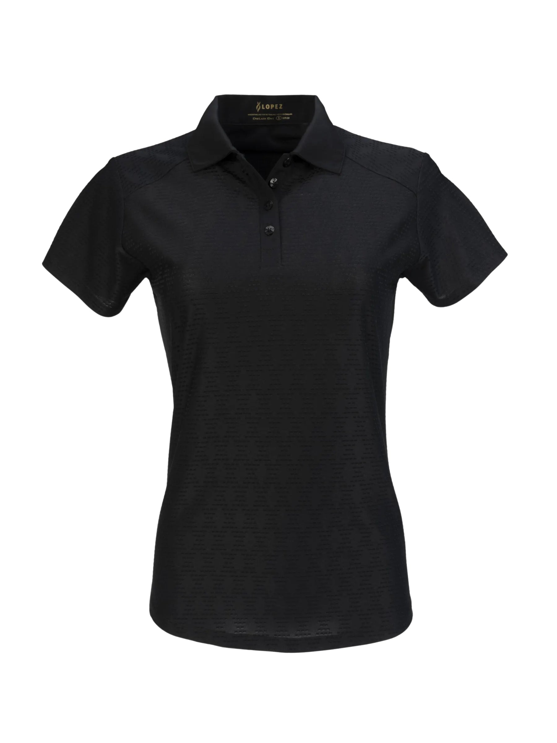 Polo de Golf Tempo Taille Plus - Noir