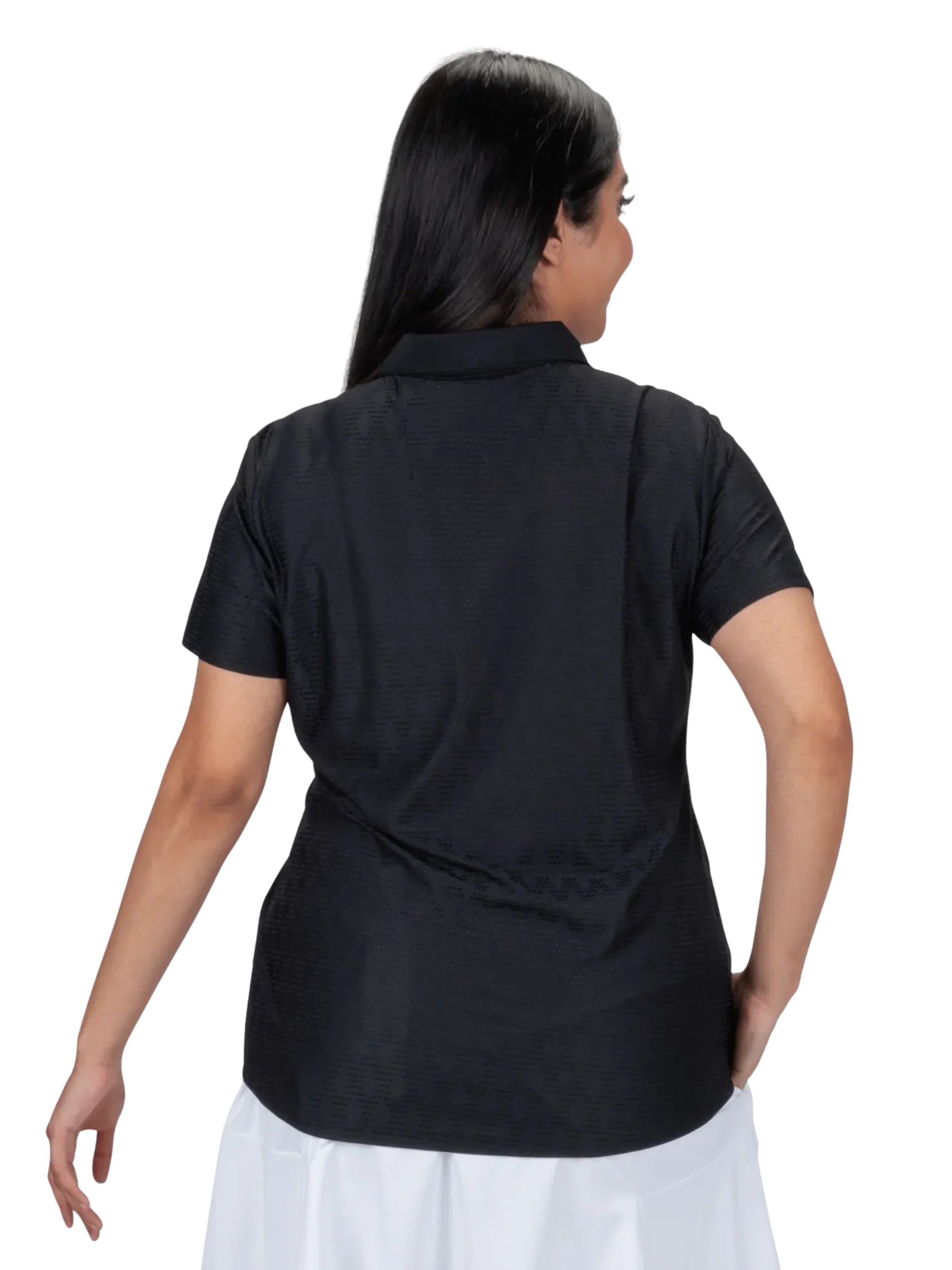 Polo de Golf Tempo Taille Plus - Noir