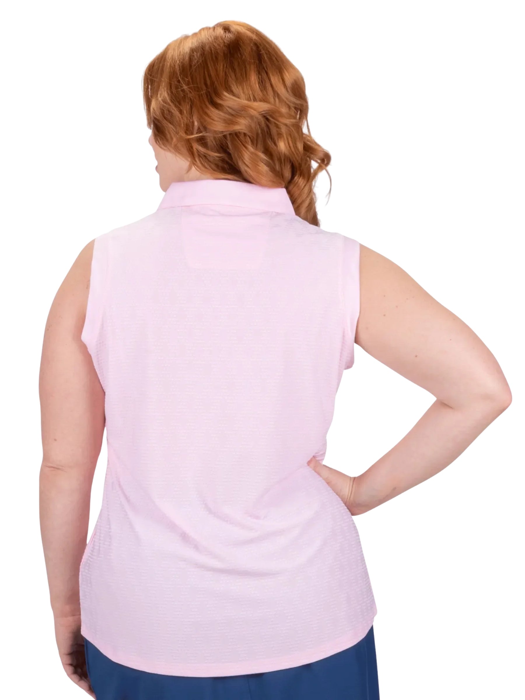 Polo de Golf Tempo Sans Manches Taille Plus - Burst