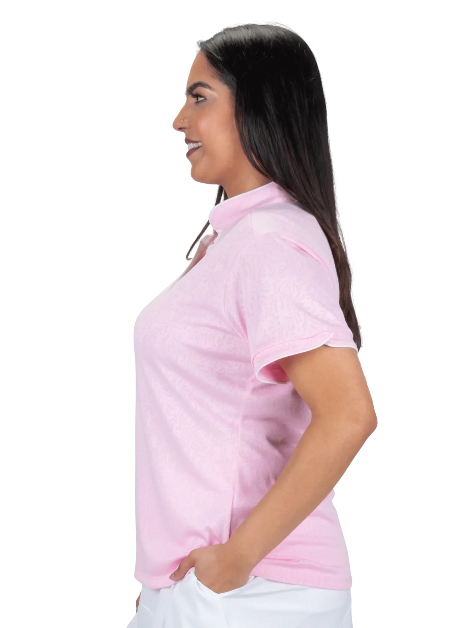 Polo de Golf Vine Taille Plus - Burst Multi