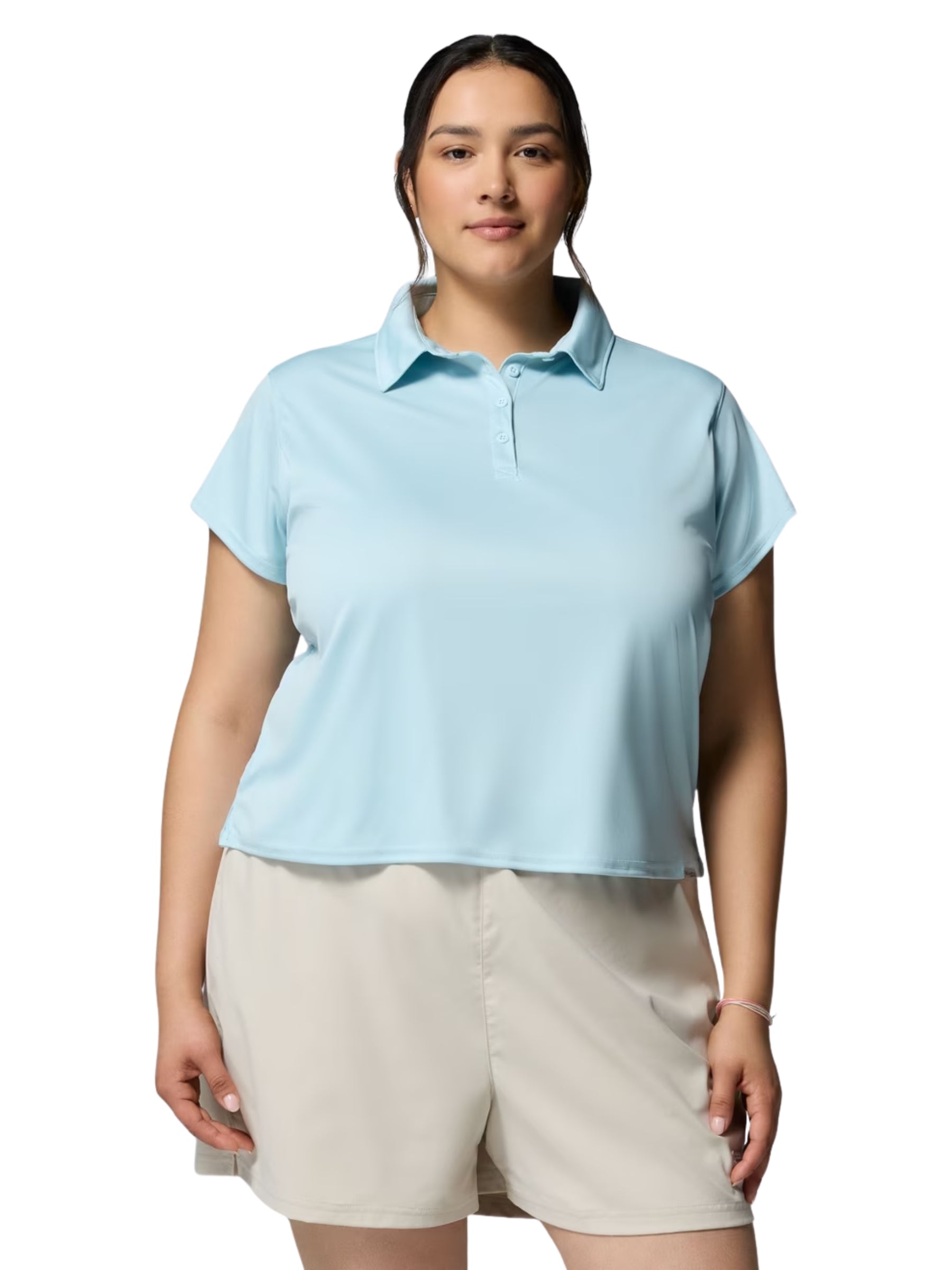 Polo PFG Tidal Tee Taille Plus - Marine Light